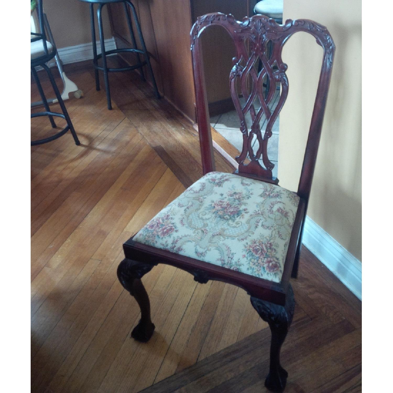 Handmade Indonesian Mahogany 9 Piece Dining Set - image-13