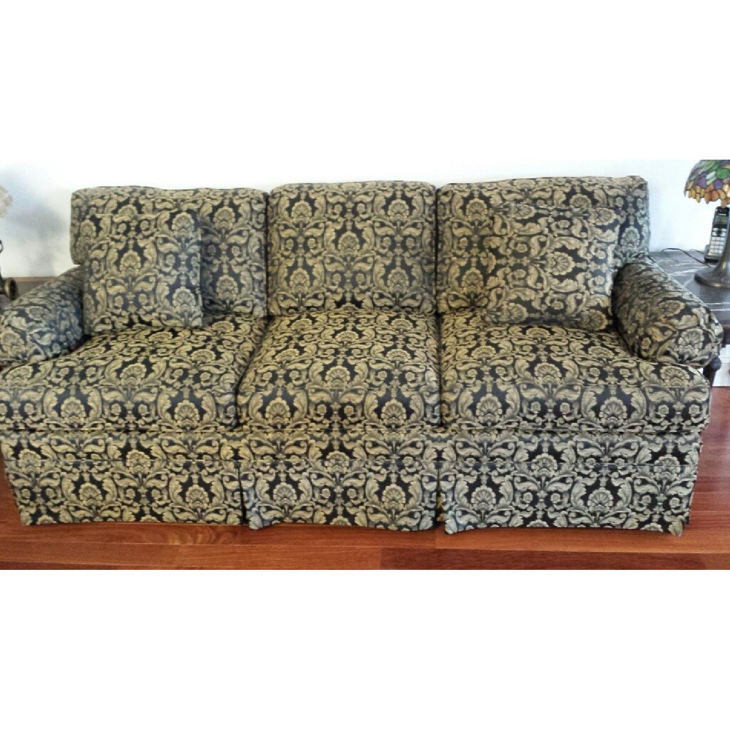 Ethan Allen Roll Arm Sofas - image-3