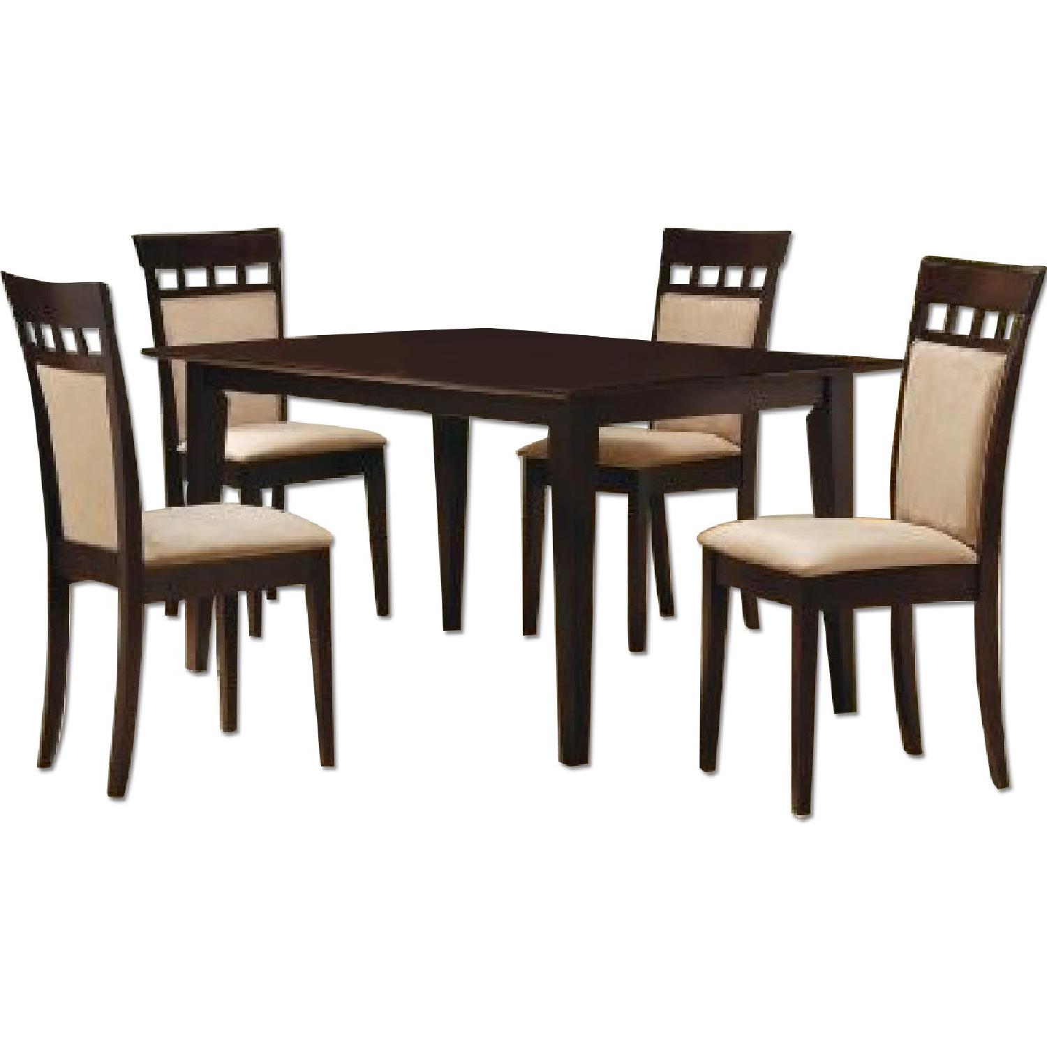 Coaster Fine 5-Piece Dining Set in Rich Cappuccino - image-0