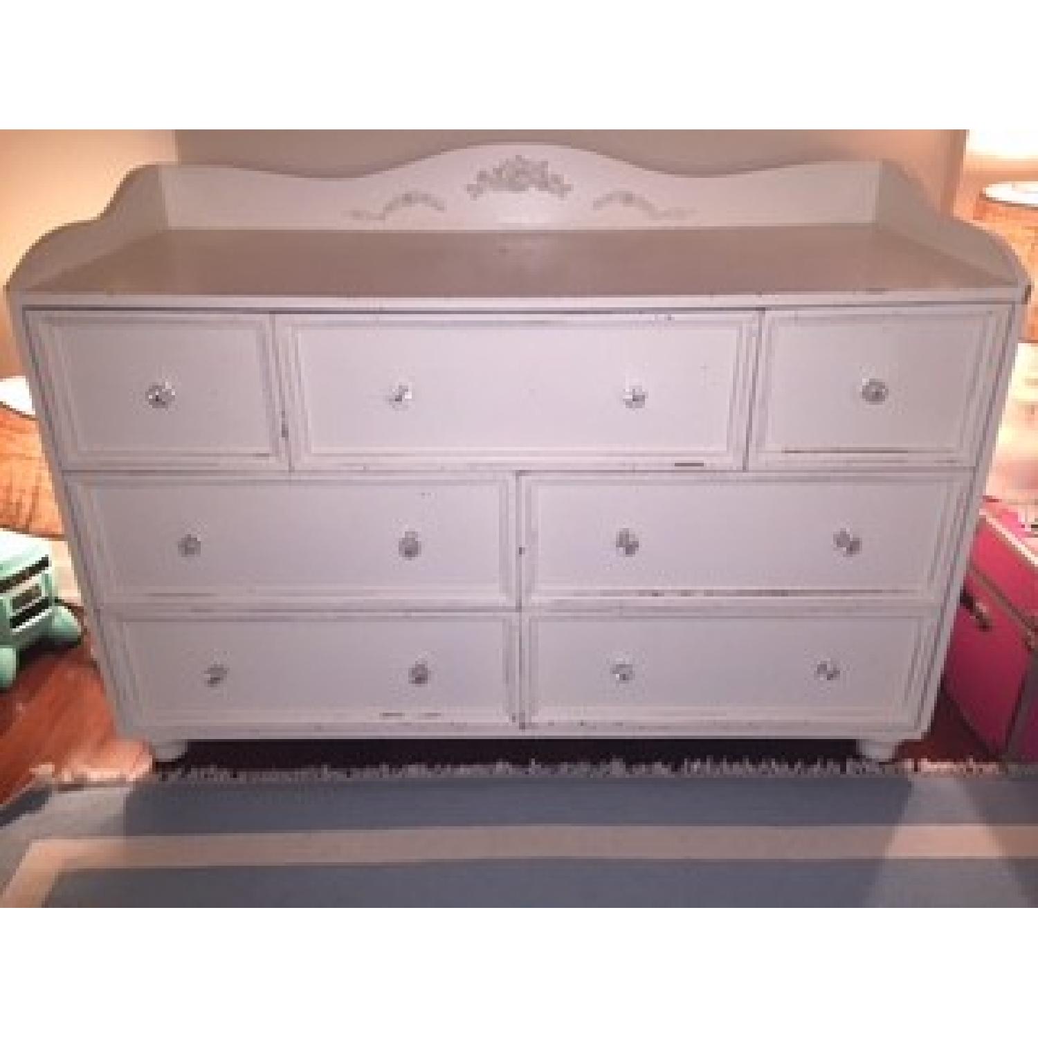 Shabby Chic White Dresser - image-1