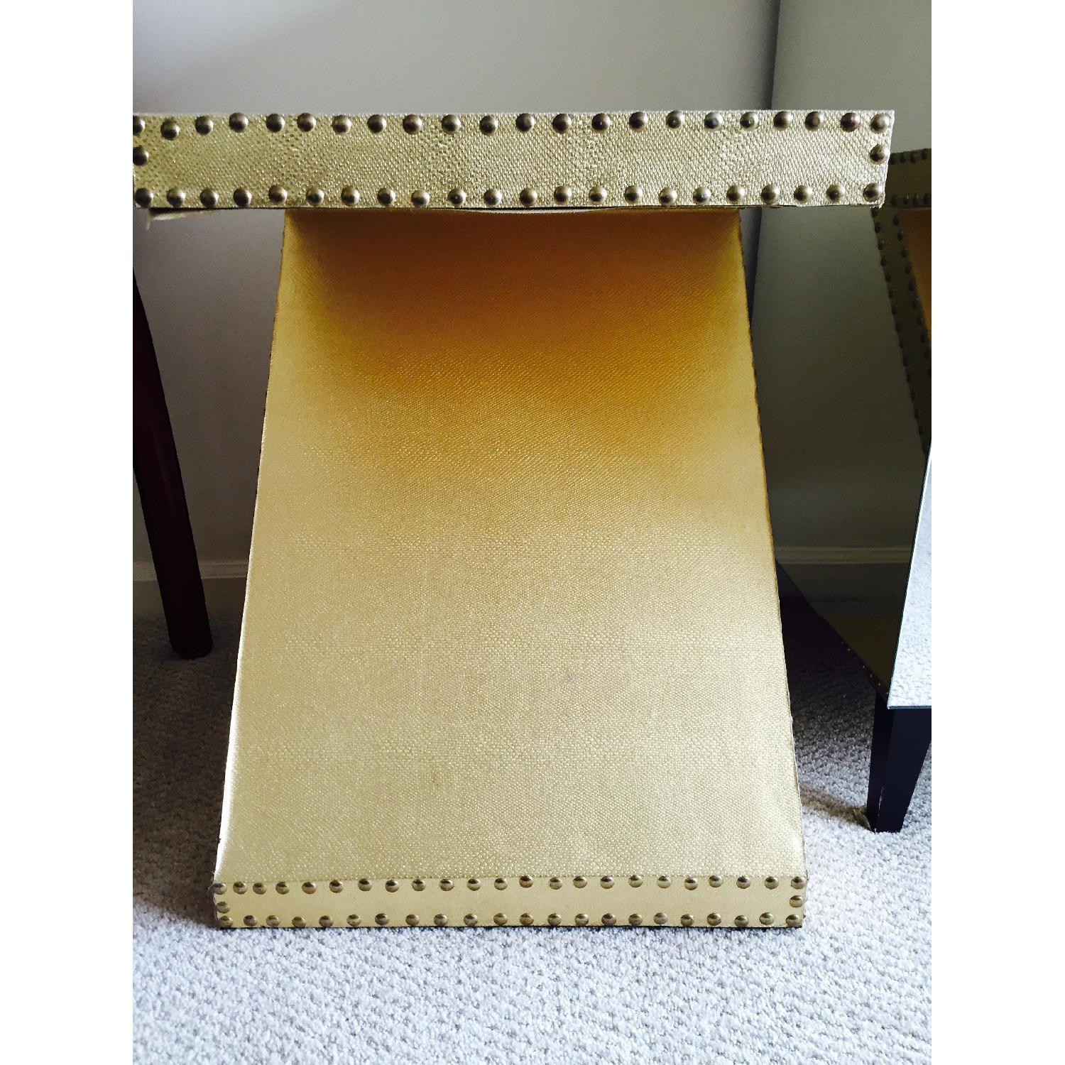 Harrods Gold Studded Table - image-3