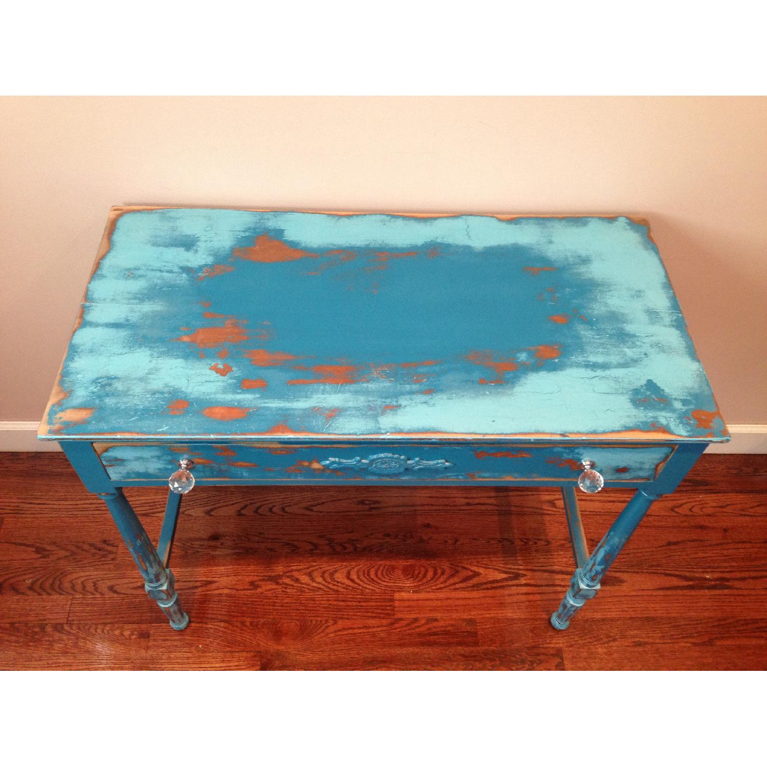 Refinished Distressed Side Table