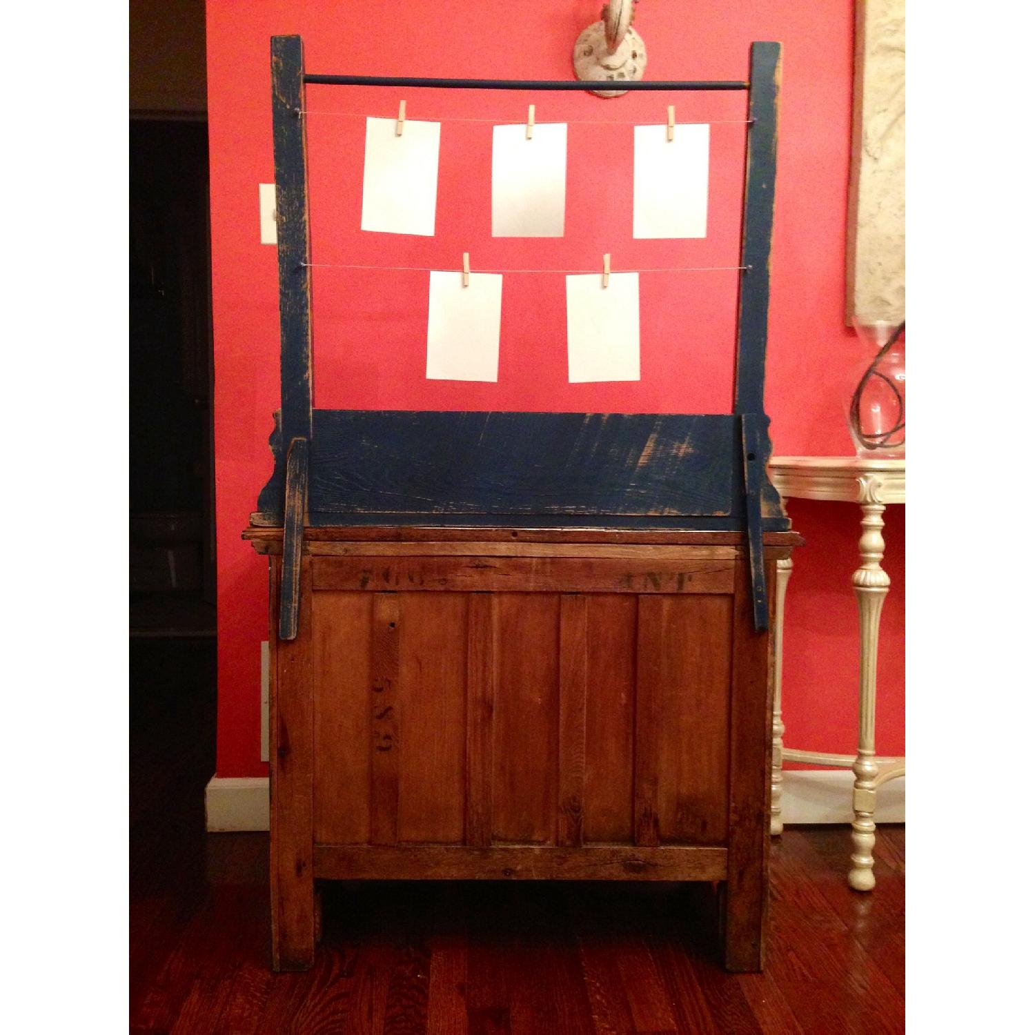 Refinished Distressed Old Wash Stand - image-6