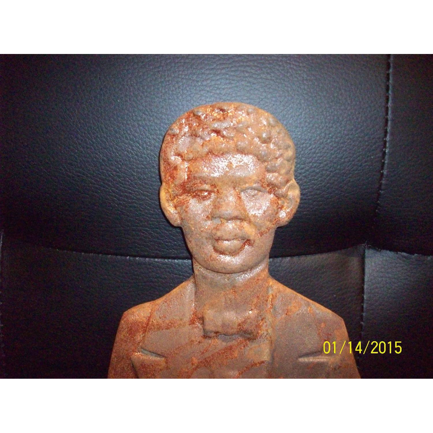 Rare Collection of Vintage Black Americana Cast Iron Antique Butler/Stewards - Set of 8 - image-3