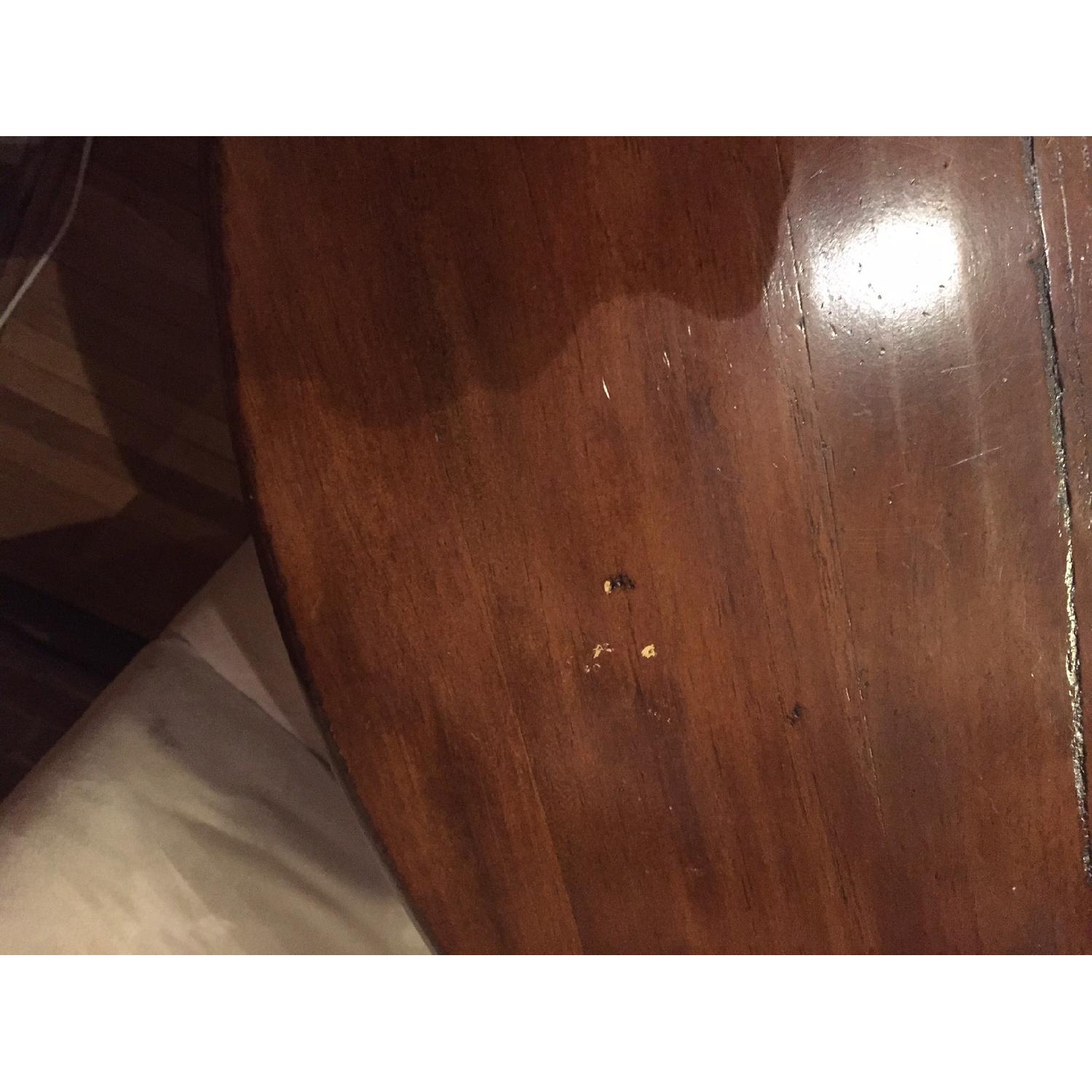 Pottery Barn Tivoli Expandable Pedestal Dining Table w/ 4 Maurice Vallency Chairs - image-3