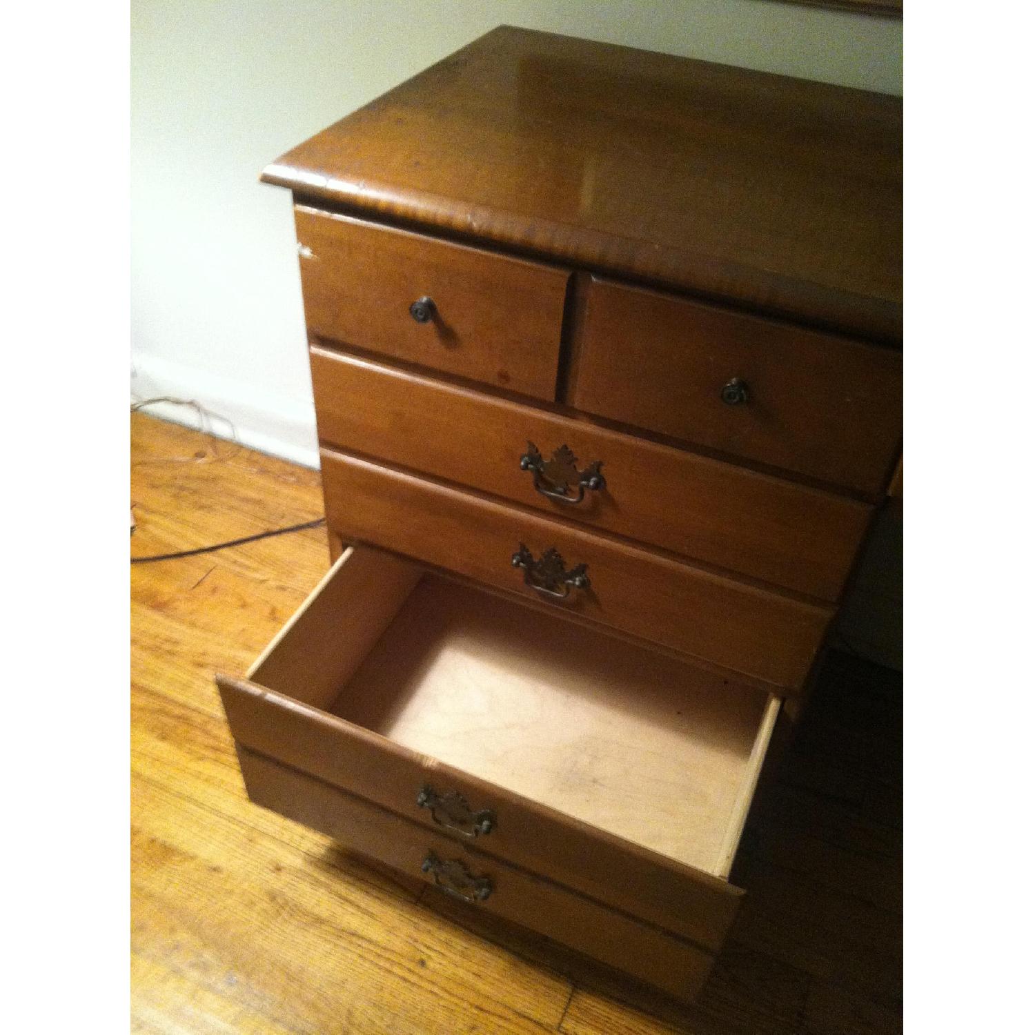 Vintage Wood Desk/Vanity - image-4