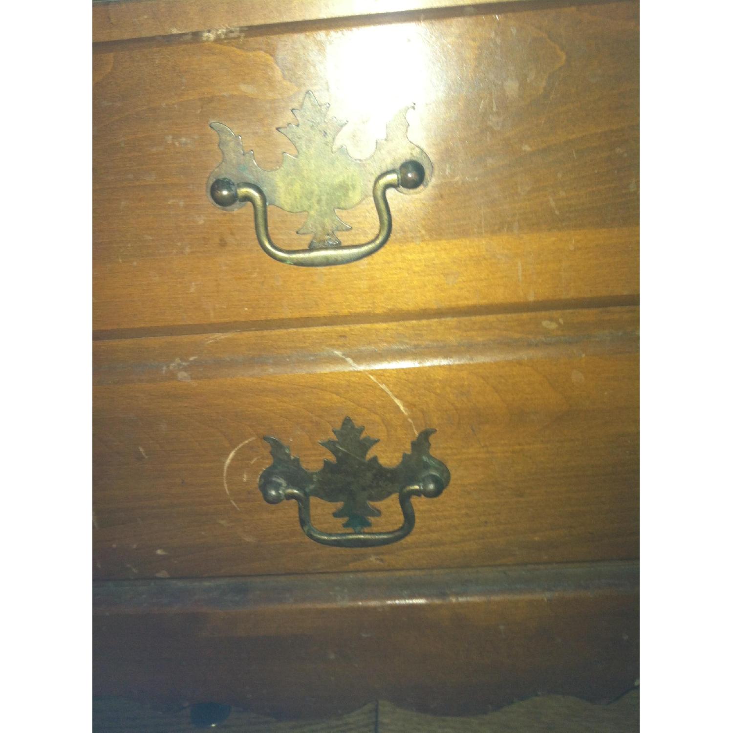 Vintage Wood Desk/Vanity - image-7