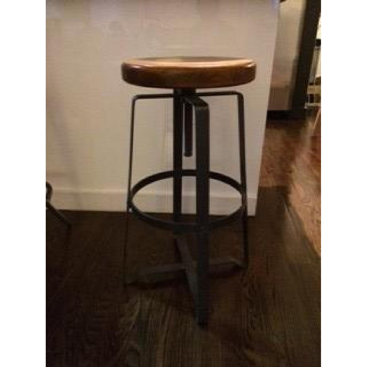 West Elm Industrial Stools - image-1