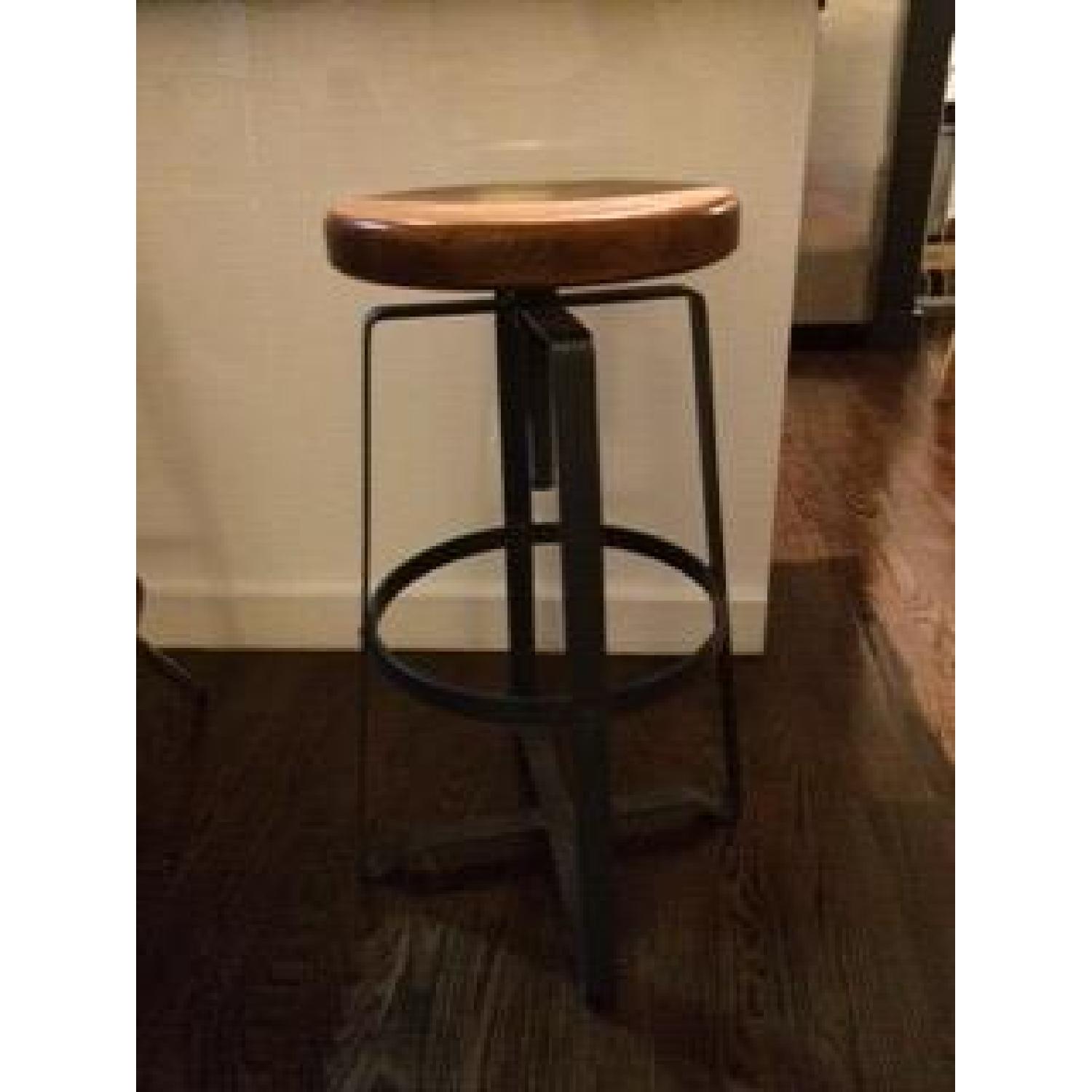 West Elm Industrial Stools - image-2