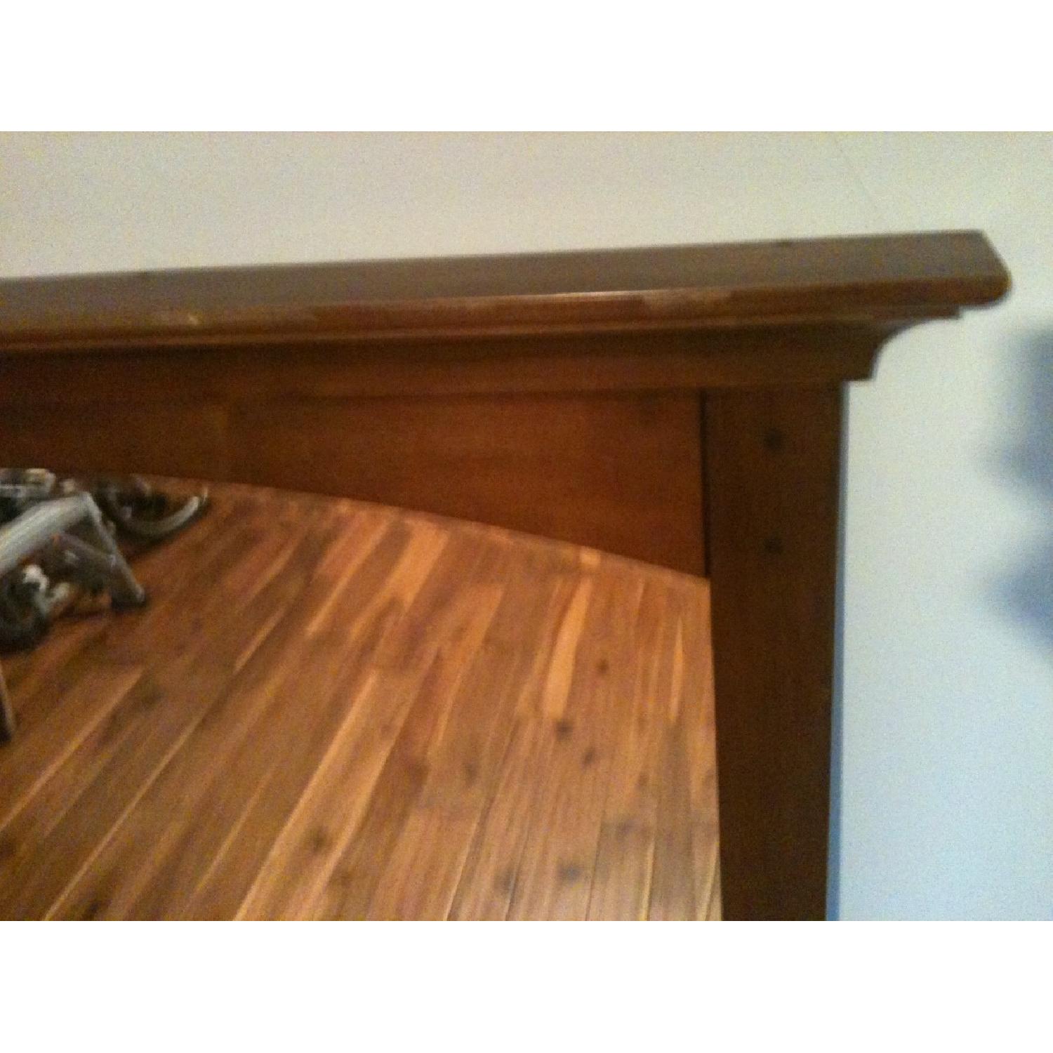 Vintage Arched Bevelled Wall Mirror - image-2