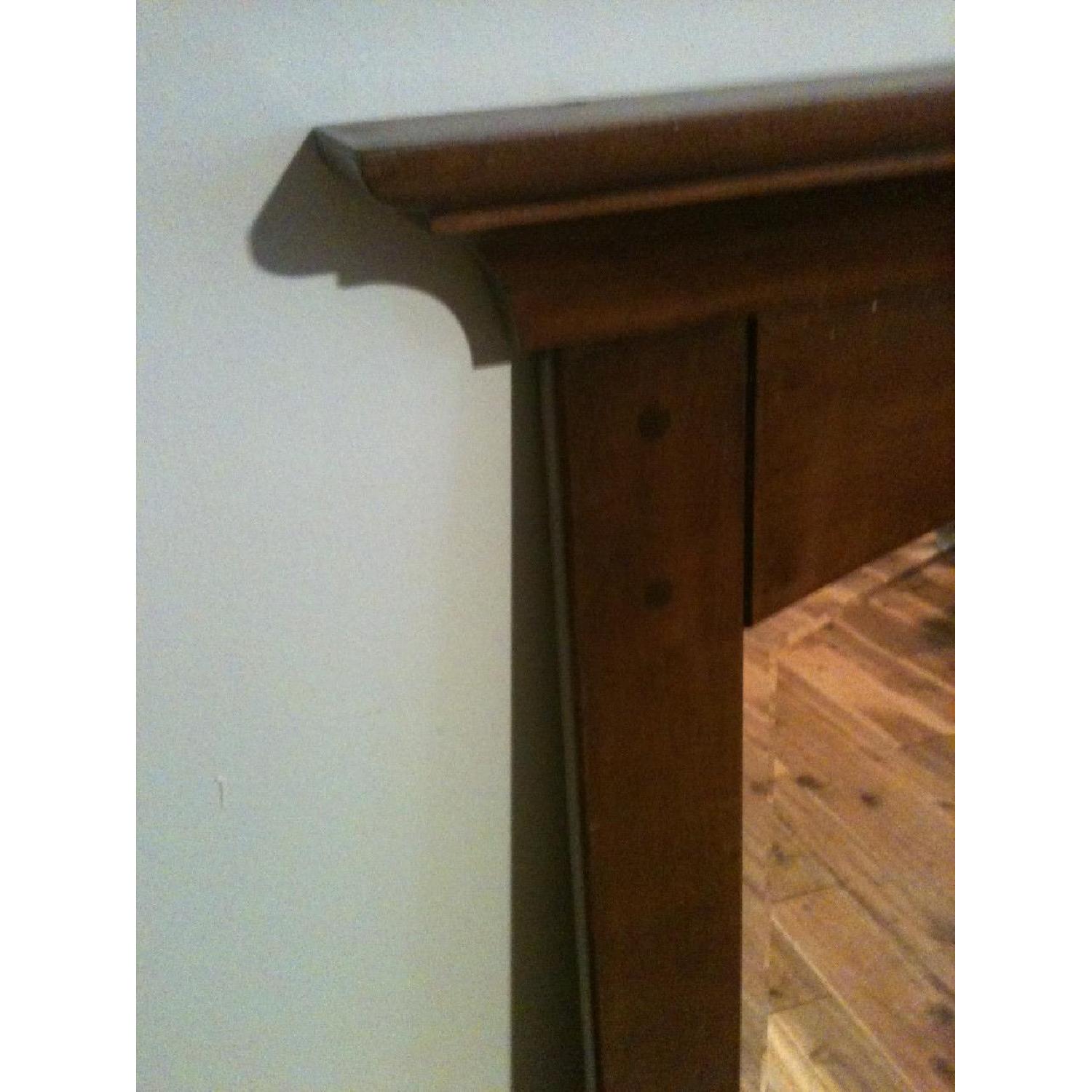 Vintage Arched Bevelled Wall Mirror - image-3