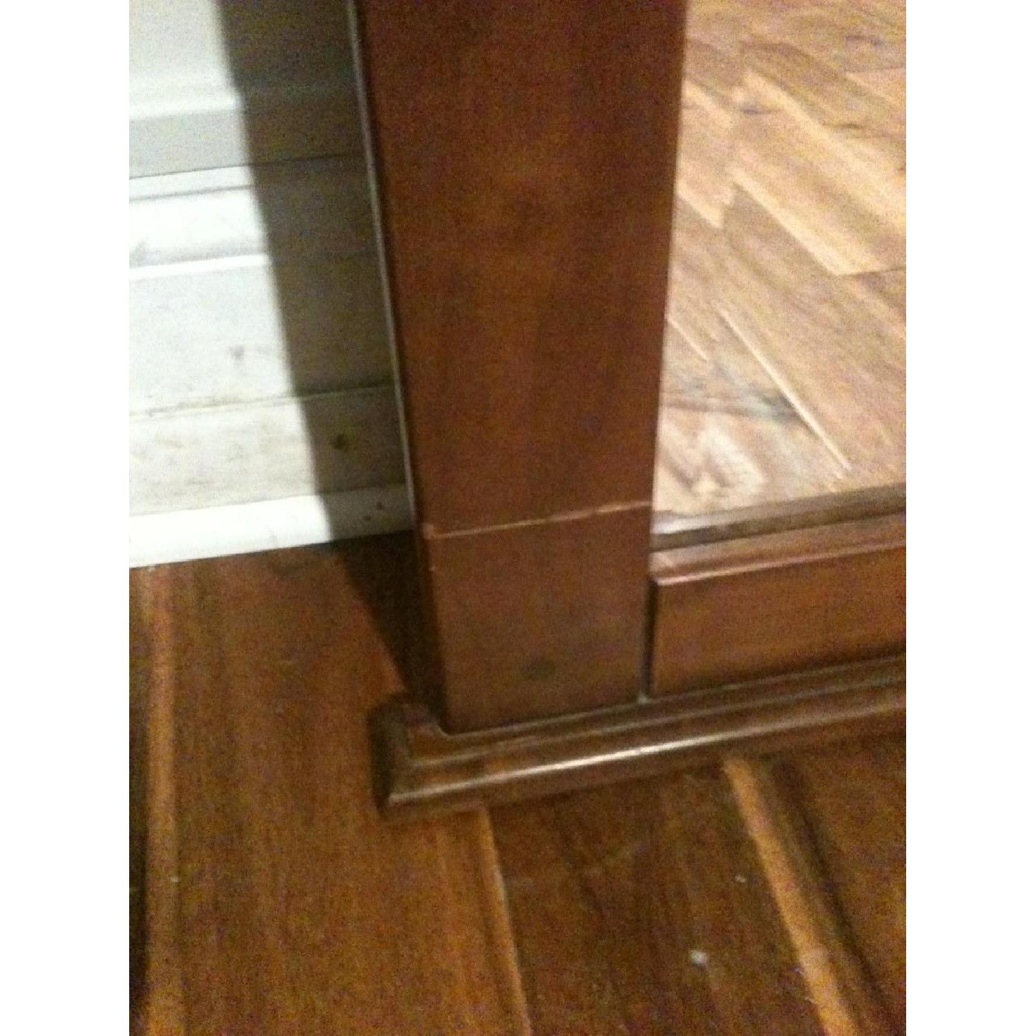 Vintage Arched Bevelled Wall Mirror - image-4