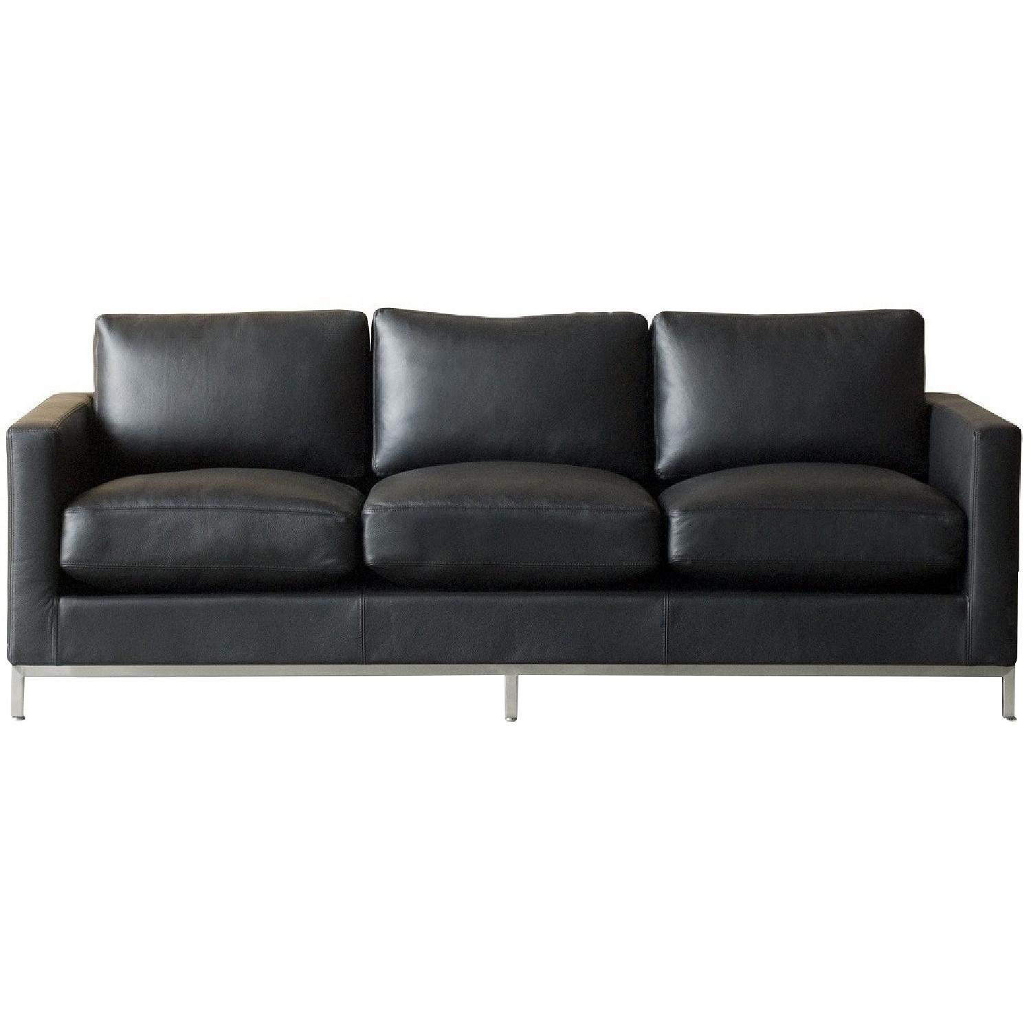 Gus Modern Trudeau Leather Sofa - Thumbnail 2