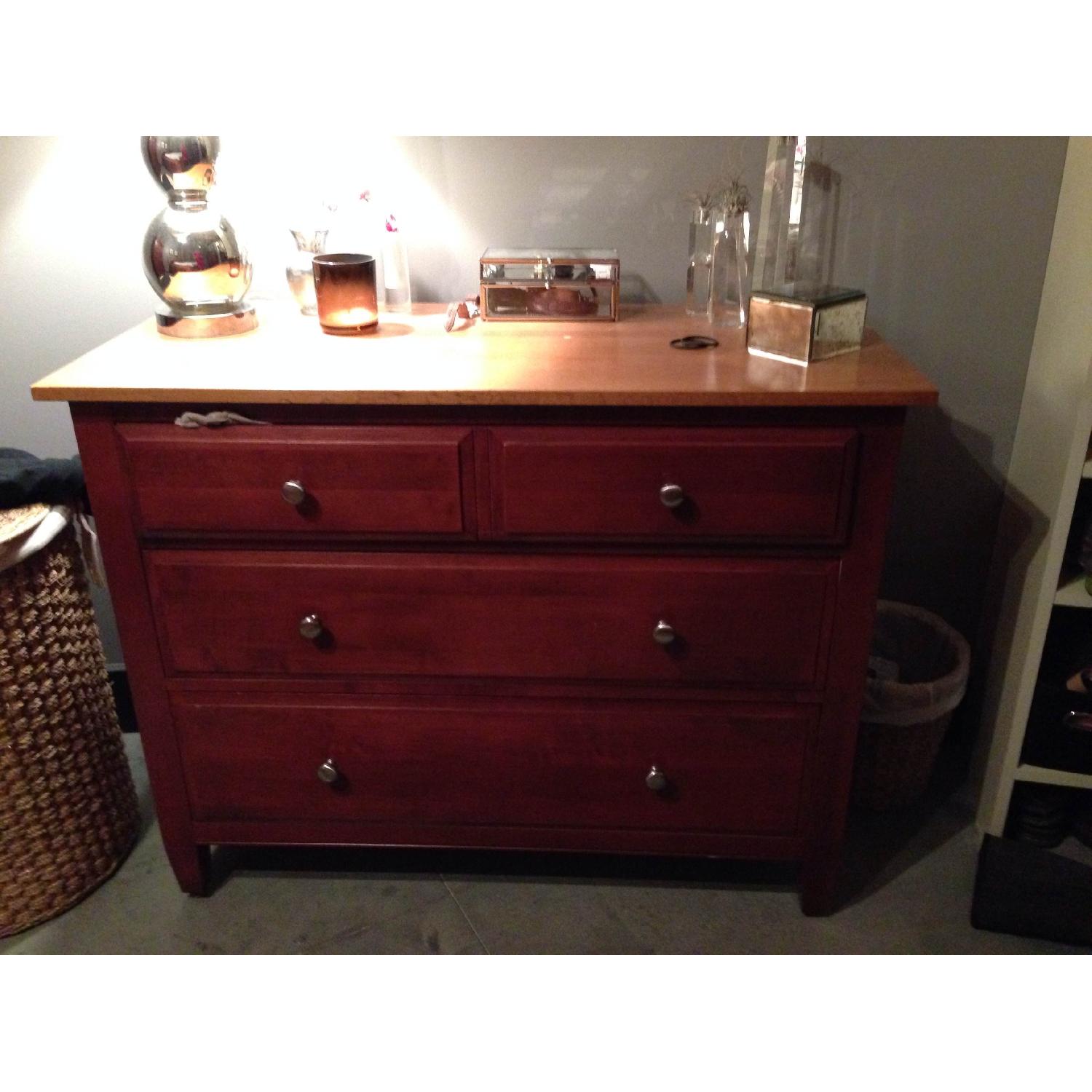 Ethan Allen Country Colors Three Drawer Dresser - image-1