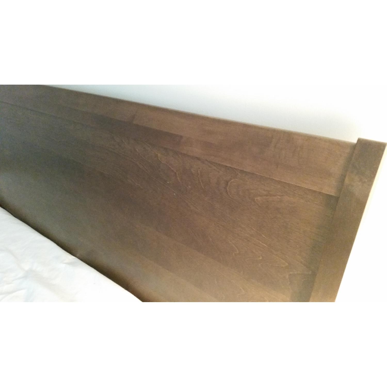 Jensen Lewis King Wooden Sleigh Bed Frame - image-3