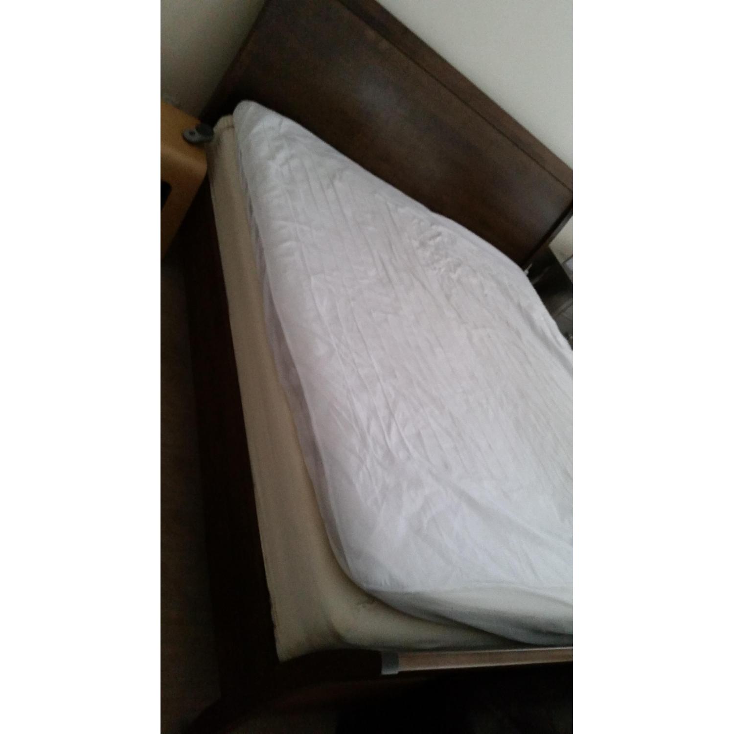 Jensen Lewis King Wooden Sleigh Bed Frame - image-4