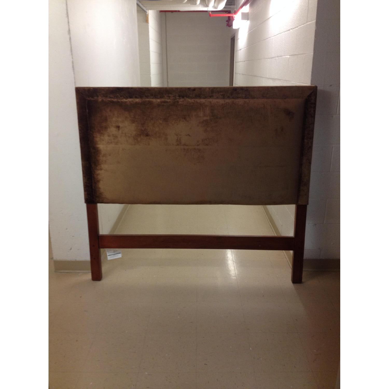 Drexel Heritage Queen Upholstered Headboard AptDeco