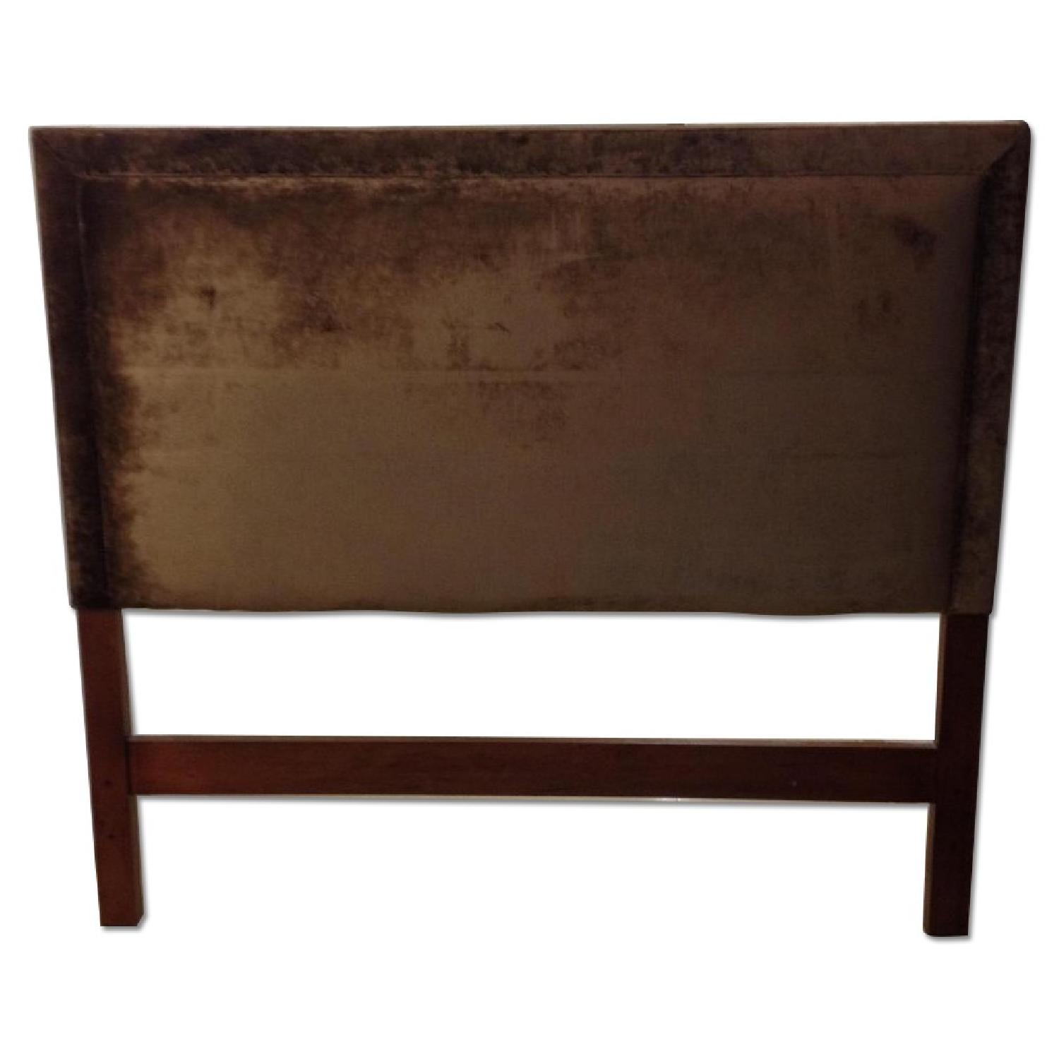 Drexel Heritage Queen Upholstered Headboard - image-0