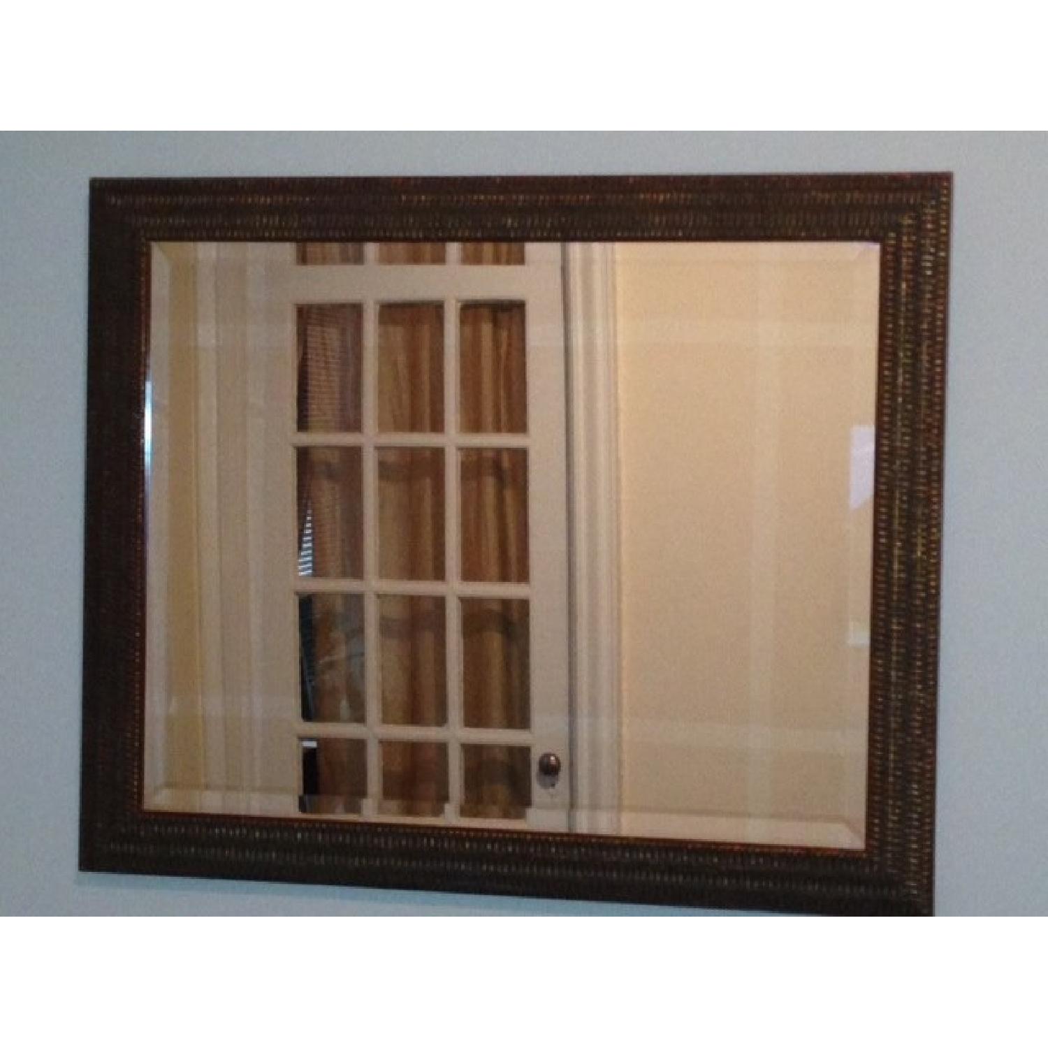 Mirorr with Gold Brushed Frame - image-1