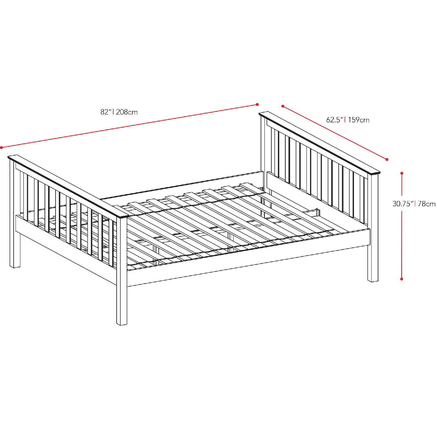 Wayfair Monterey dCOR Platform Queen Size Bedframe - image-5