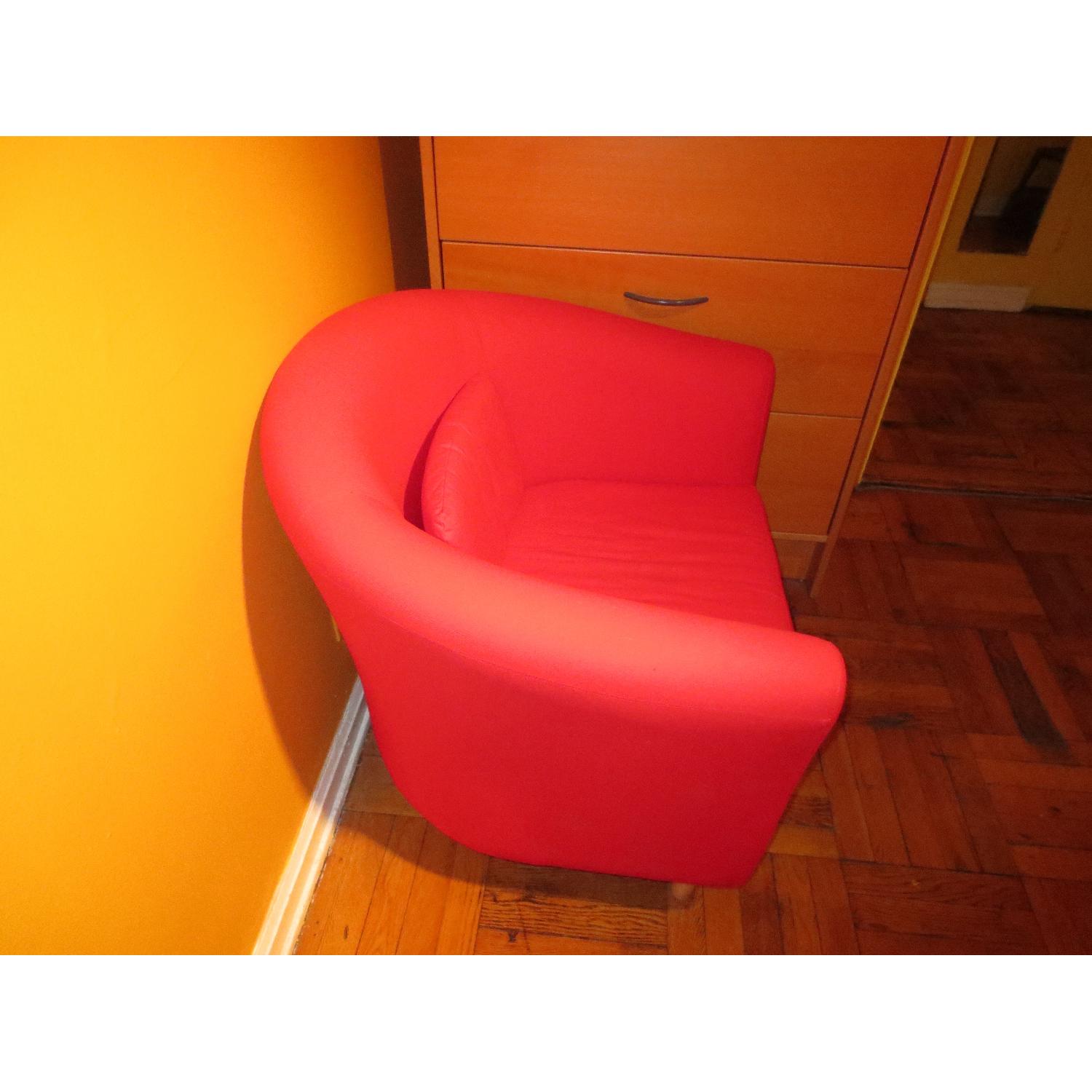 Red Armchairs - Set of 2 - image-3