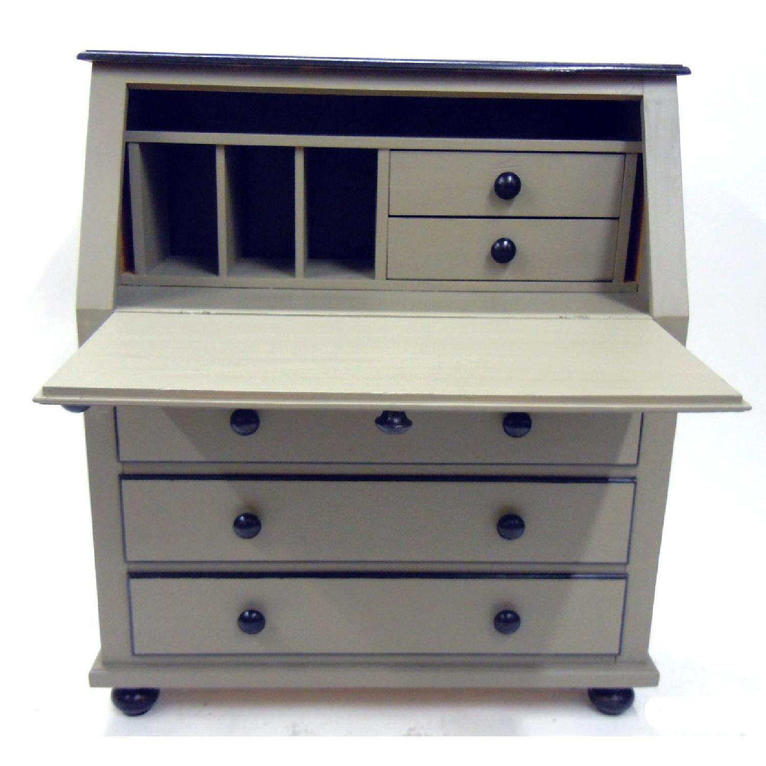 Vintage Painted Secretary - Thumbnail 5