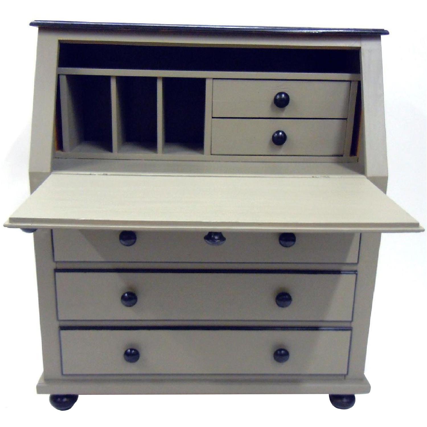 Vintage Painted Secretary - Thumbnail 2