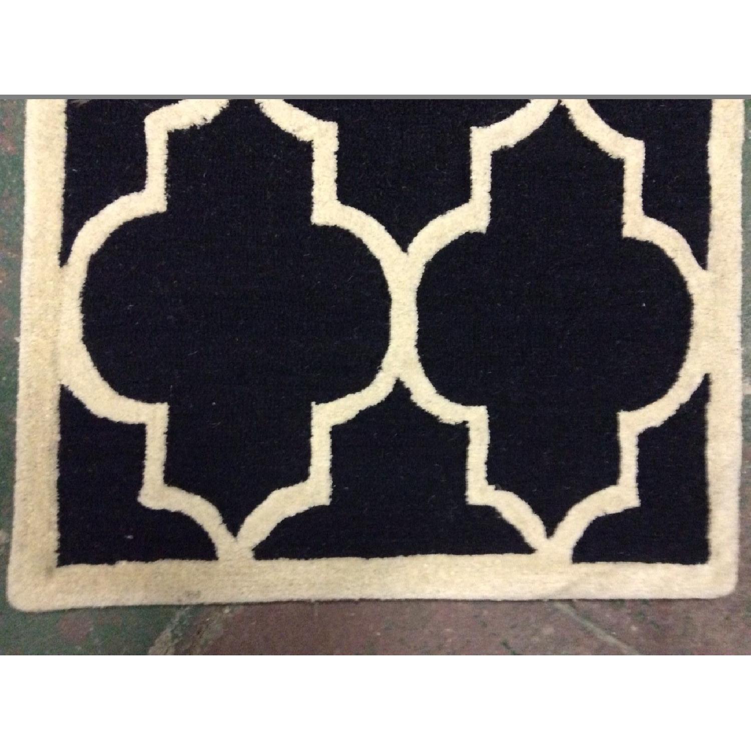 Safavieh Handmade Cambridge Moroccan Black Wool Rugs - Set of 2 - image-3