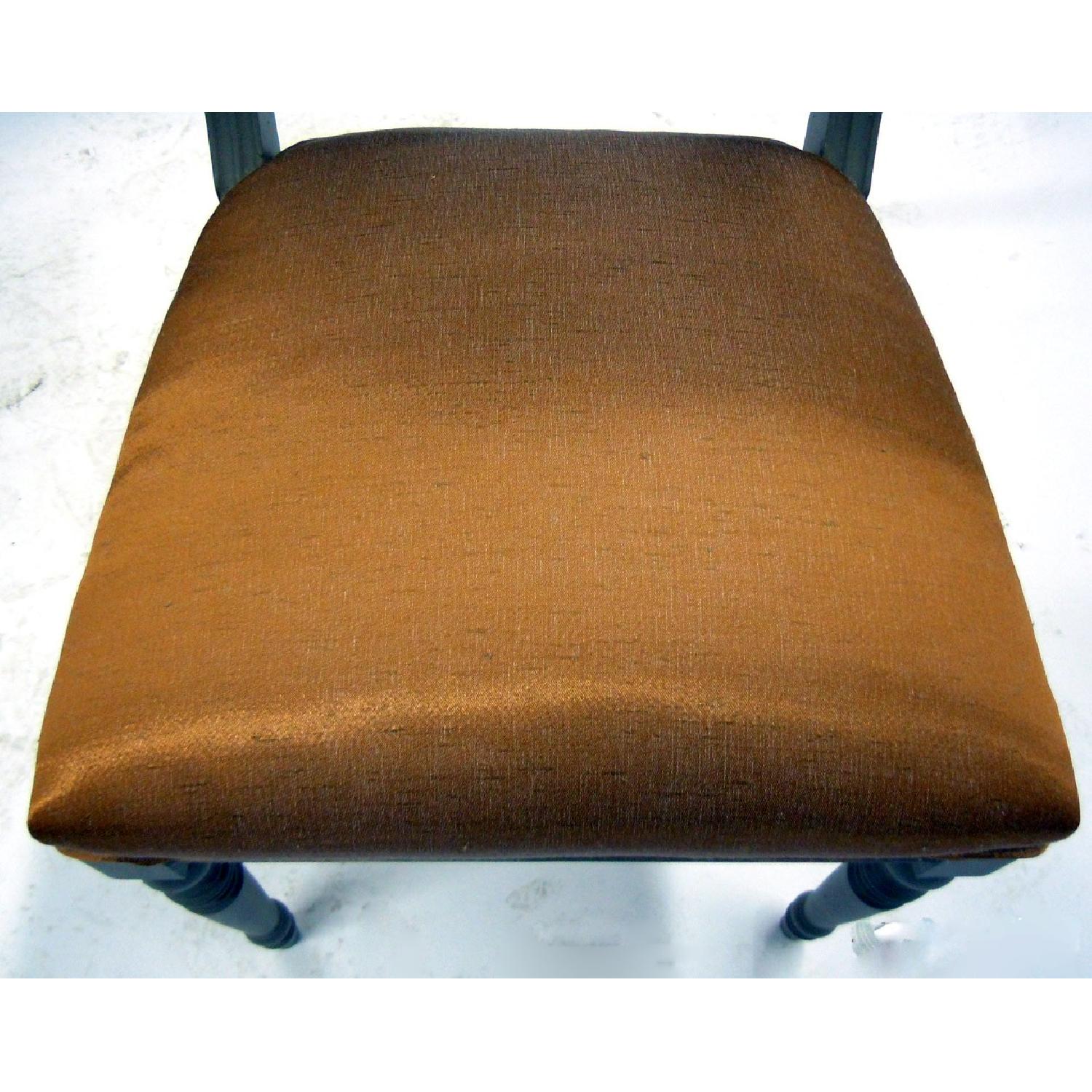 Biedermeier Style Painted Dining Chairs - Set of 6 - image-6