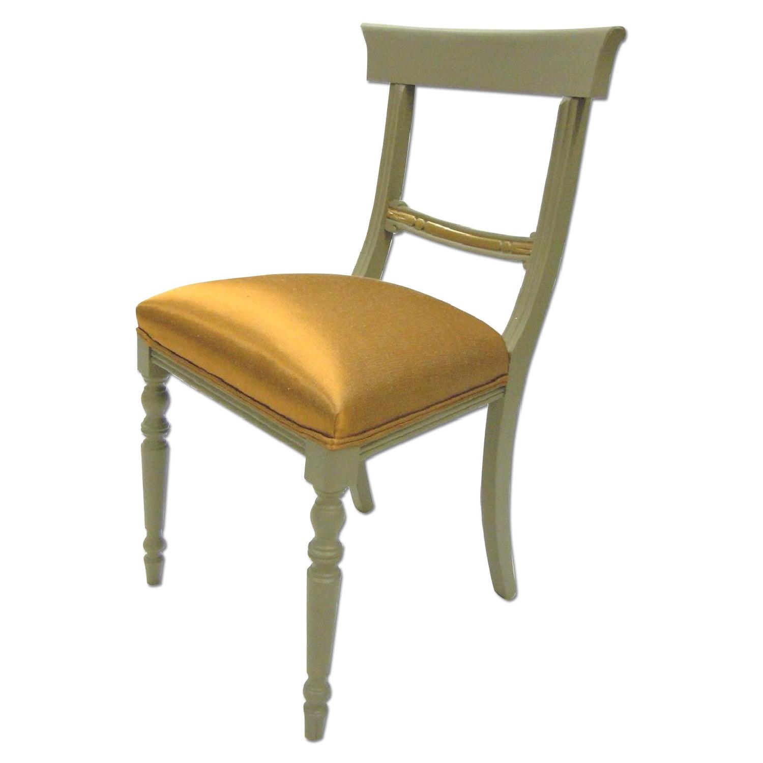 Biedermeier Style Painted Dining Chairs