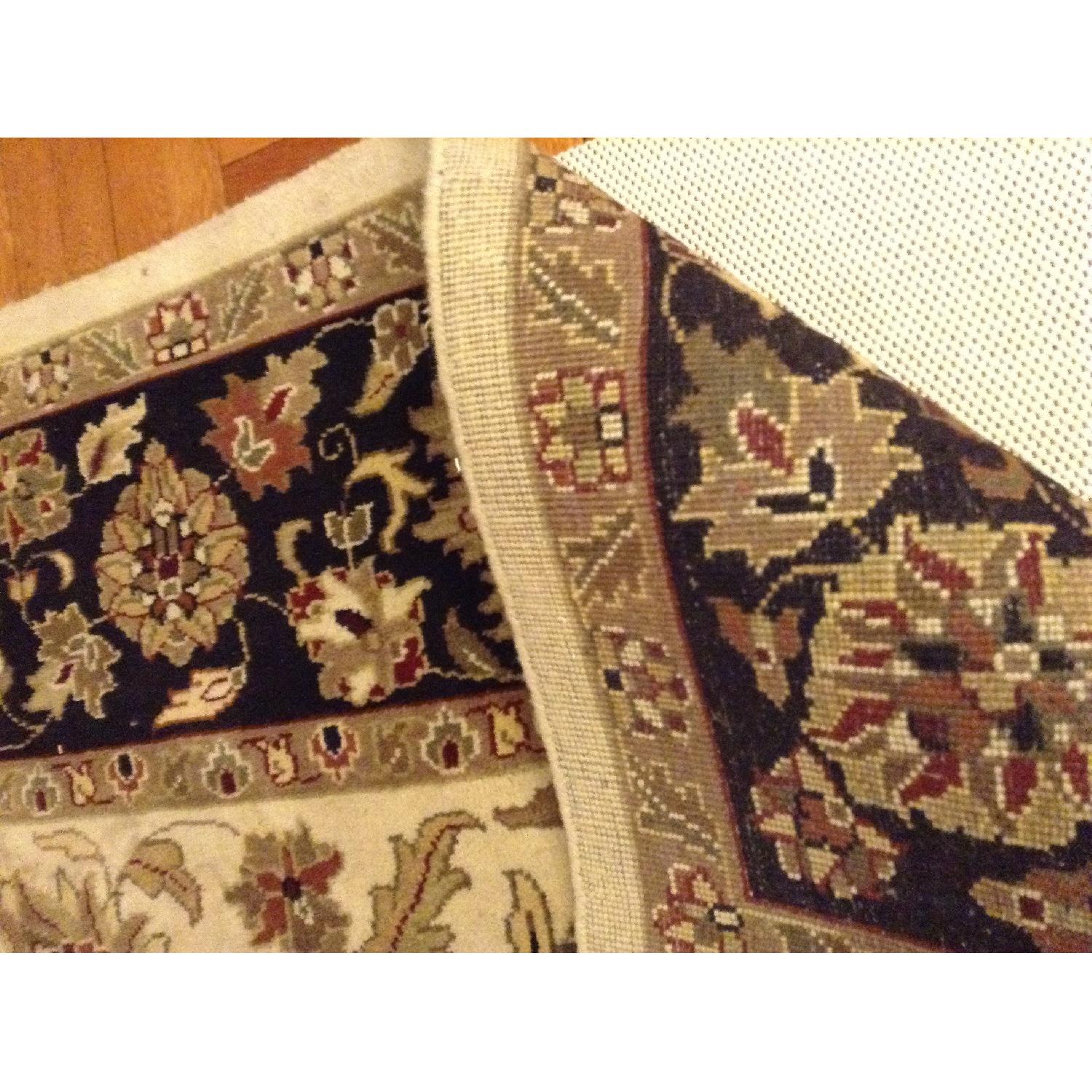 Vintage Handmade Indian Rug - image-5