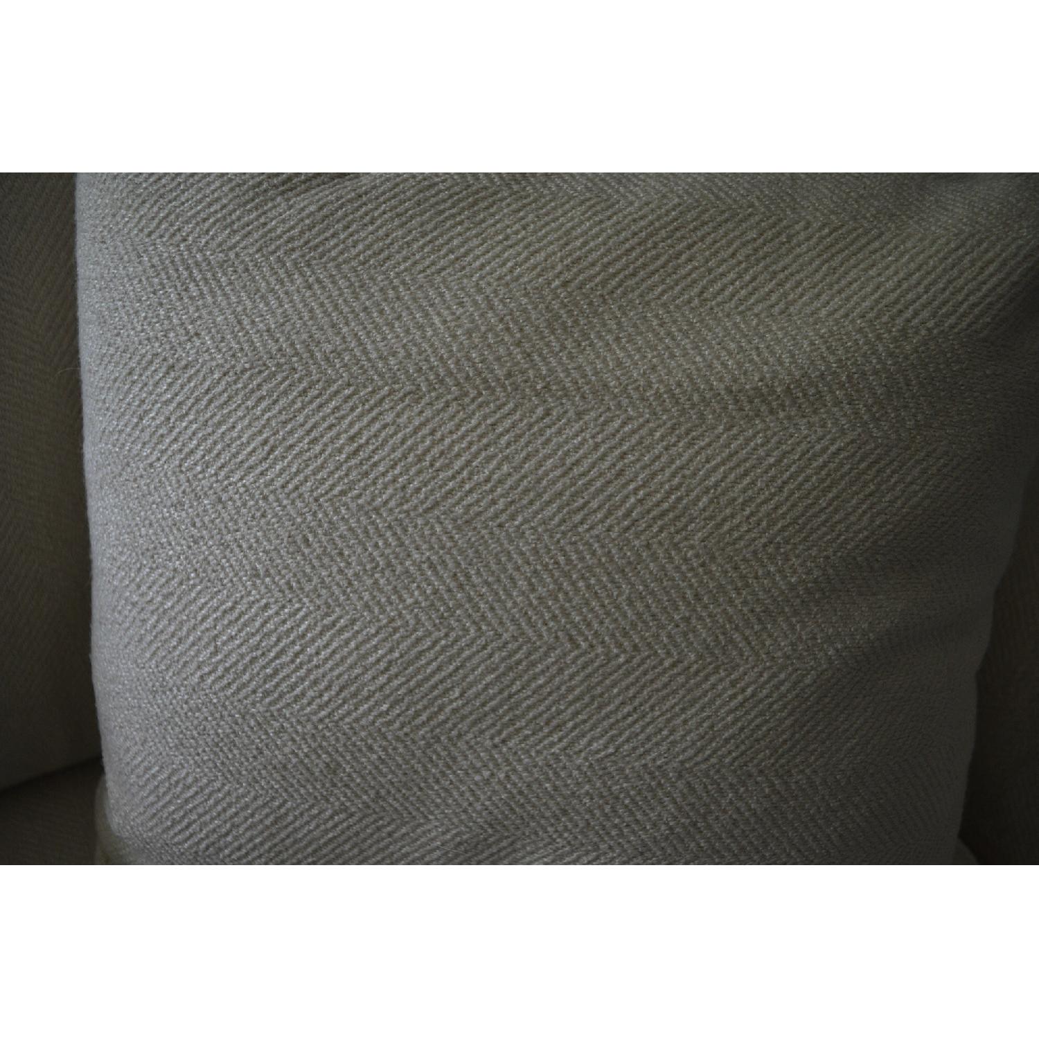 Ethan Allen White Sectional - image-1
