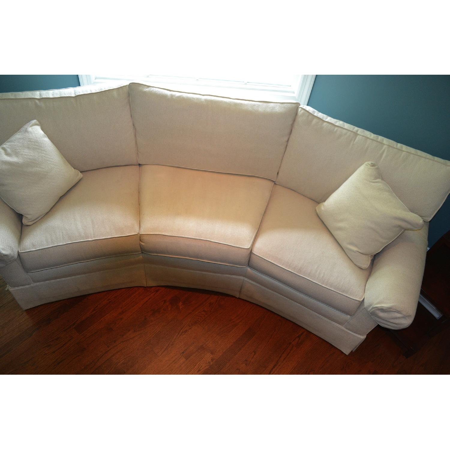 Ethan Allen White Sectional - image-2
