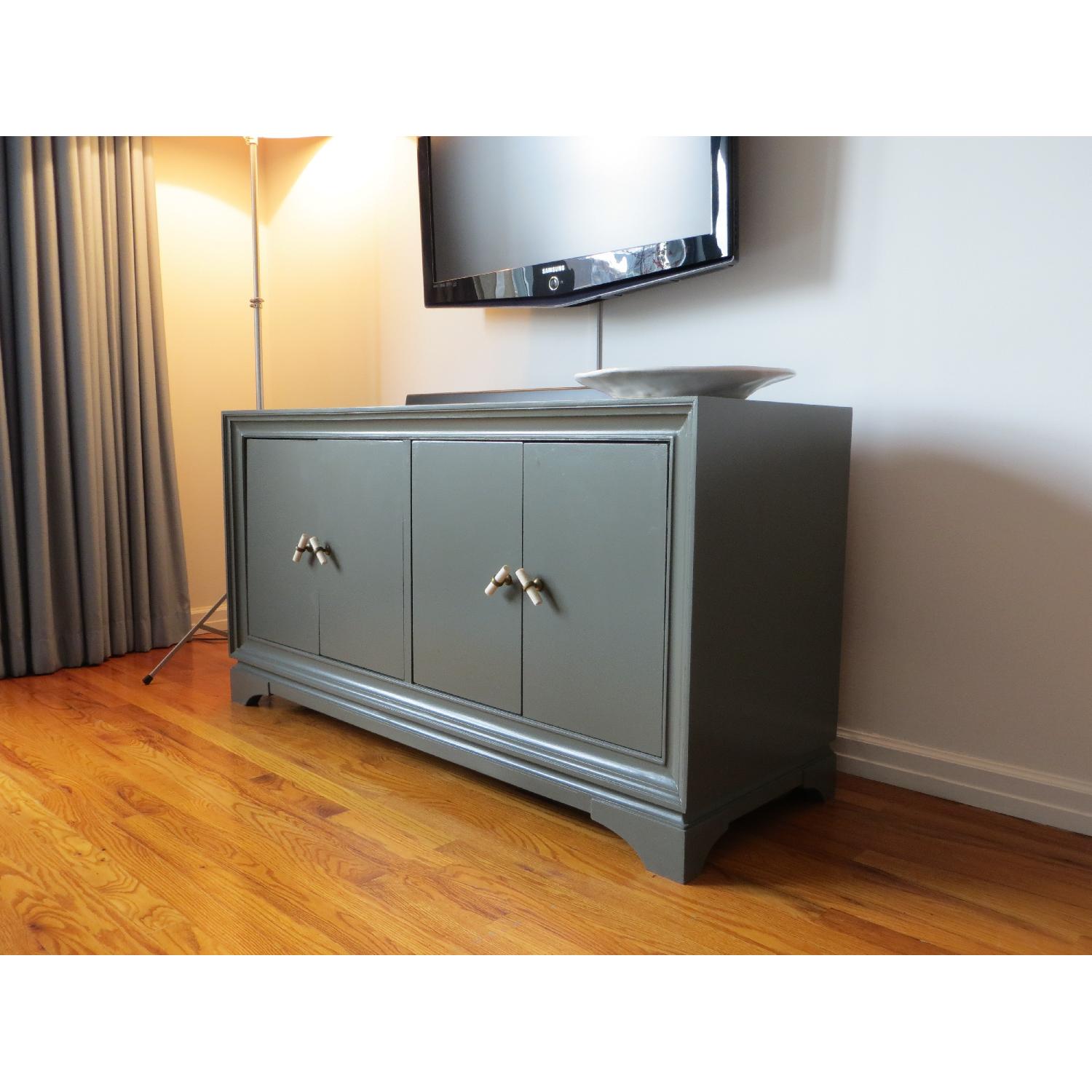 Pottery Barn Painted Wood Cabinet - image-2