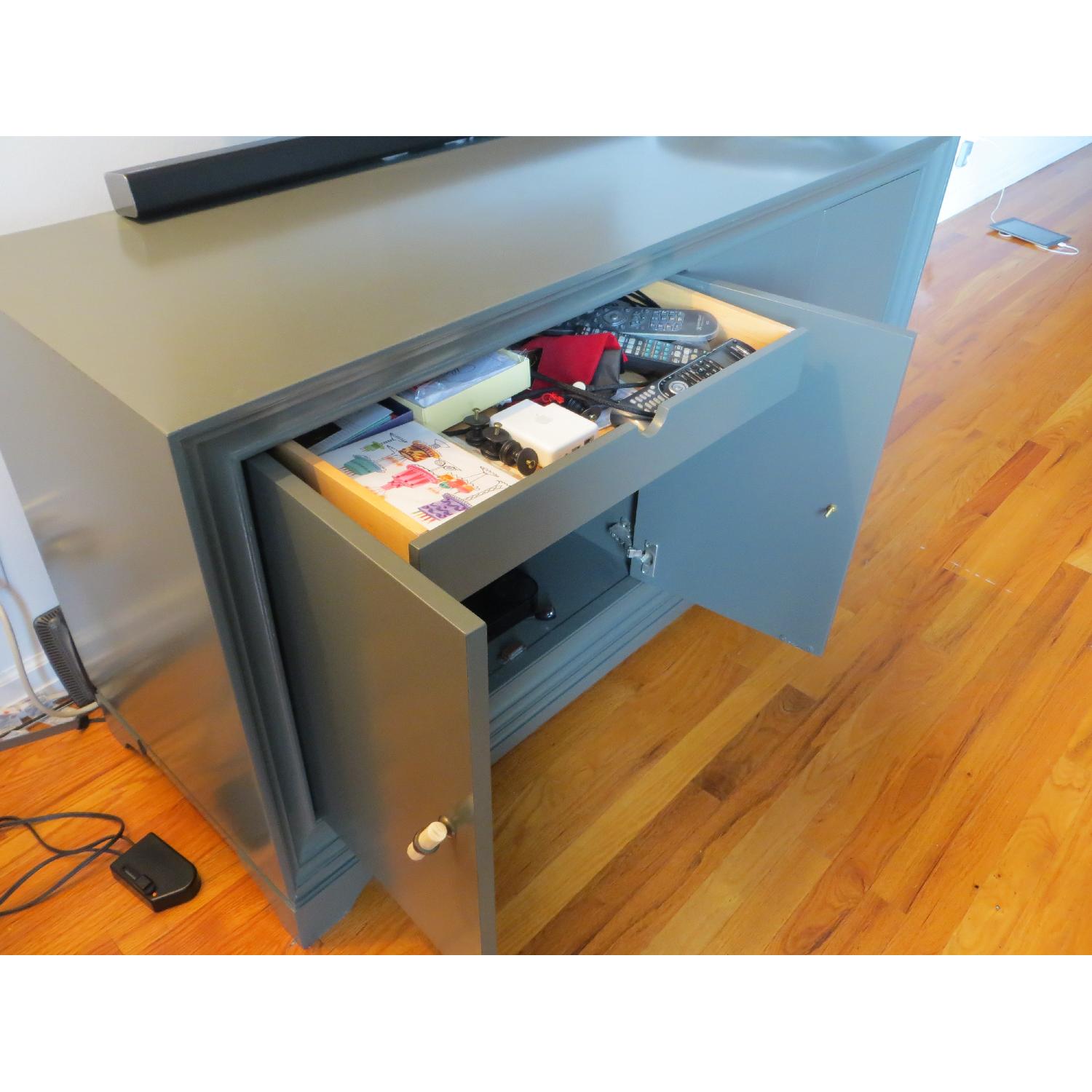 Pottery Barn Painted Wood Cabinet - image-3