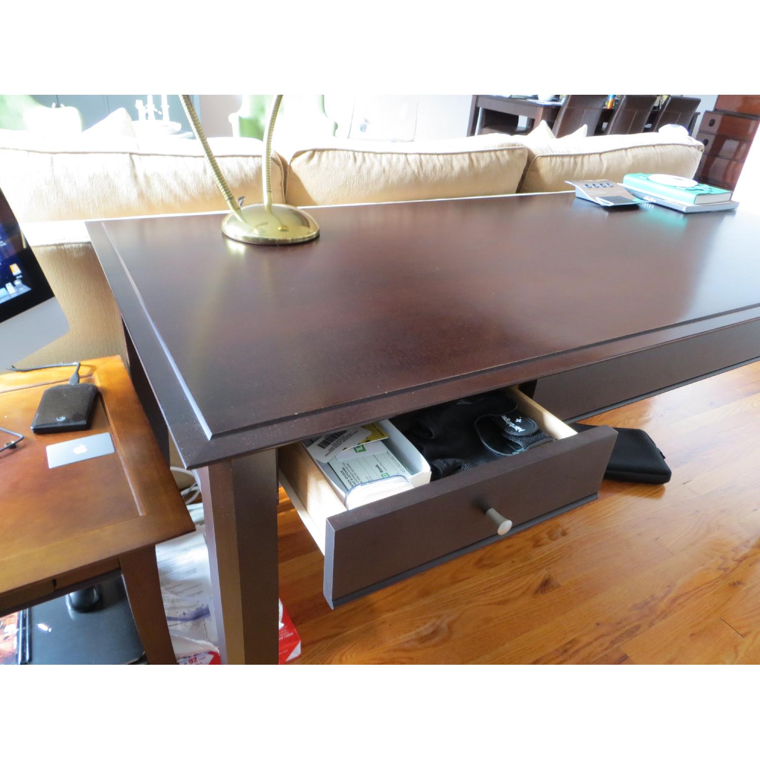 Crate & Barrel Vendome Computer Desk - image-2