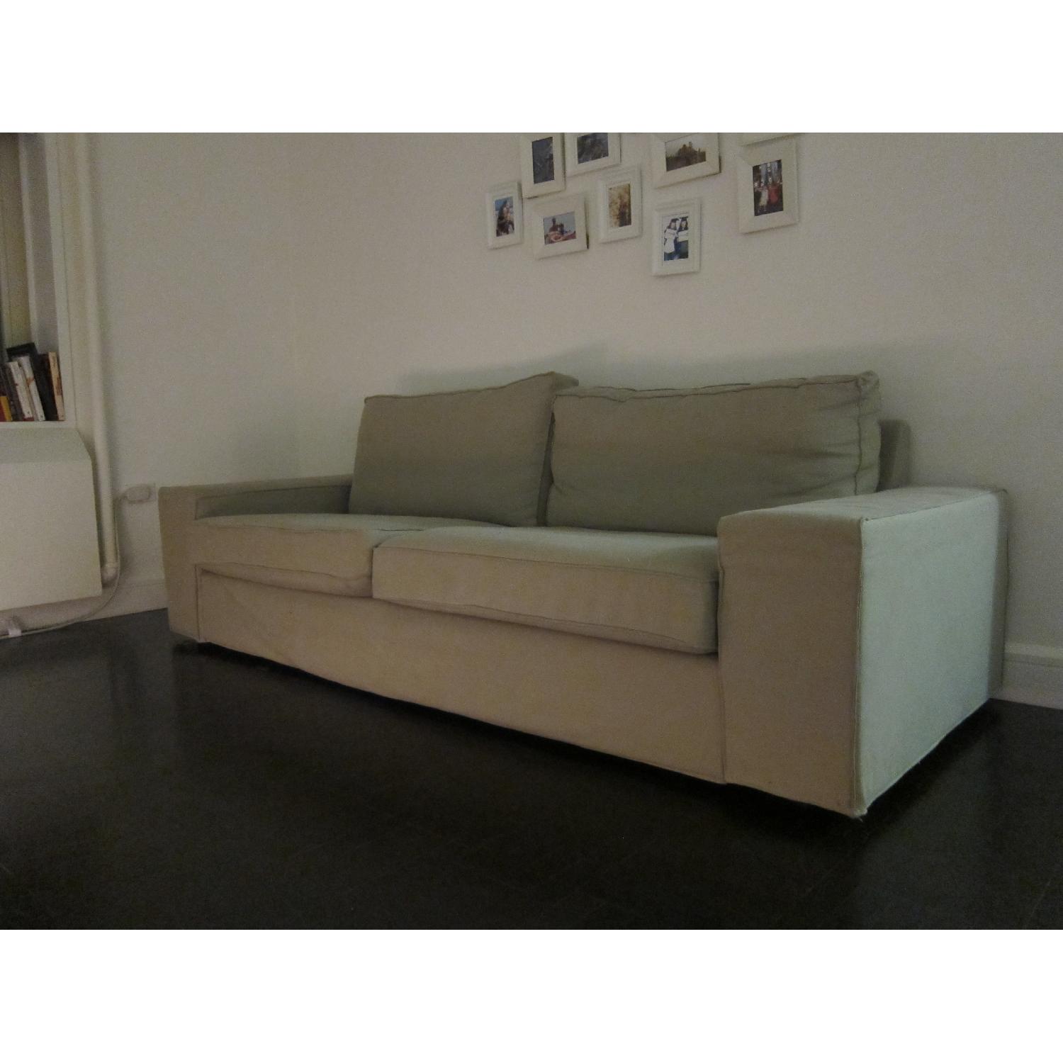 Beige 3 Seater Couch - image-2