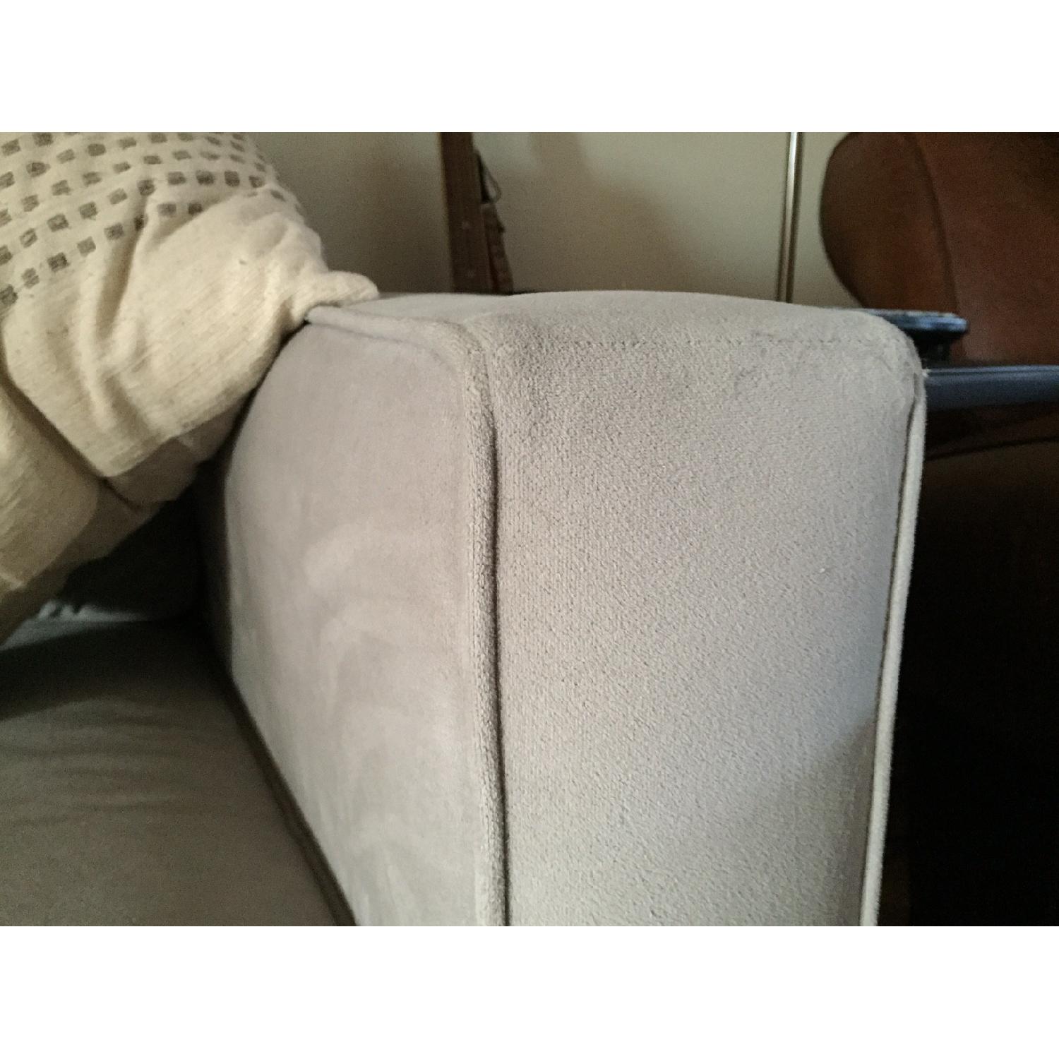 West Elm Henry Dove Gray Sofa - image-5