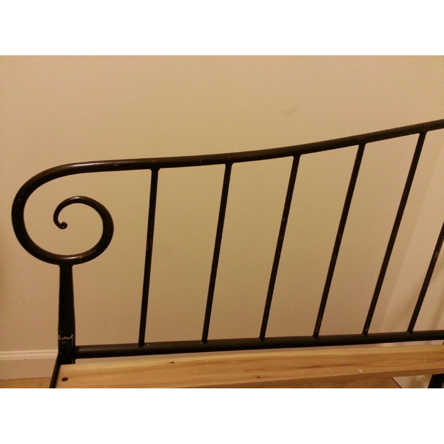 West Elm Wrought Iron Daybed with Trundle AptDeco