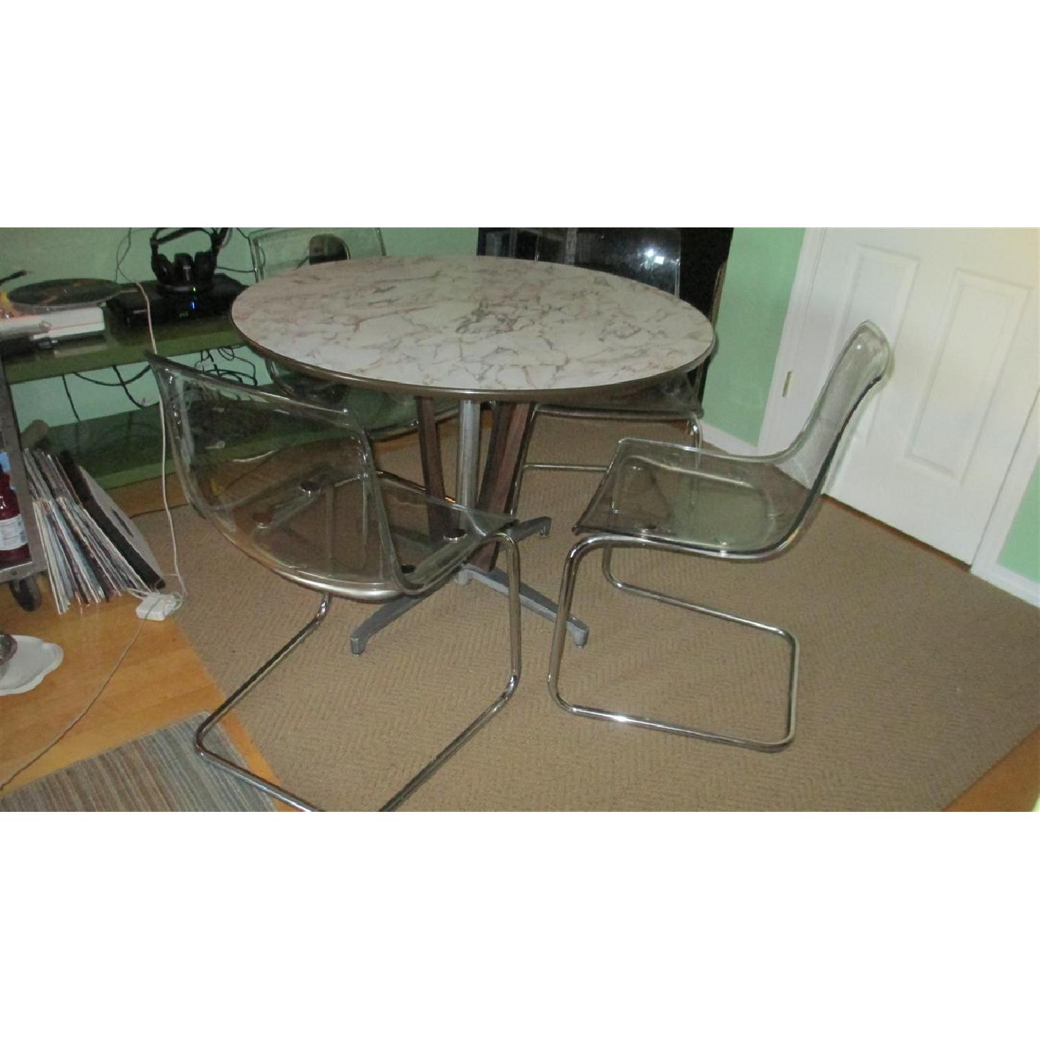 Vintage Round Table - image-1