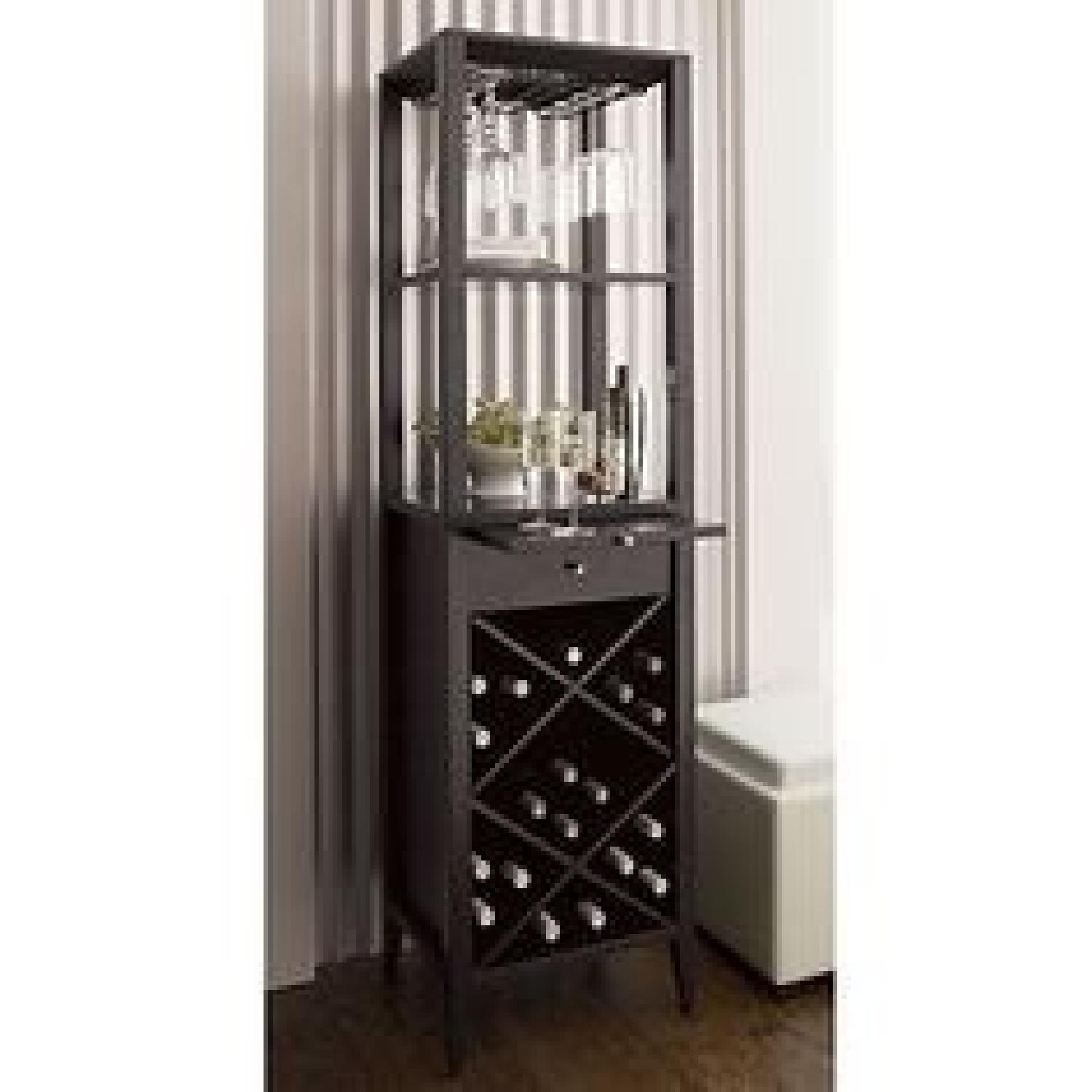 Crate & Barrel Triad Wine Tower - image-2