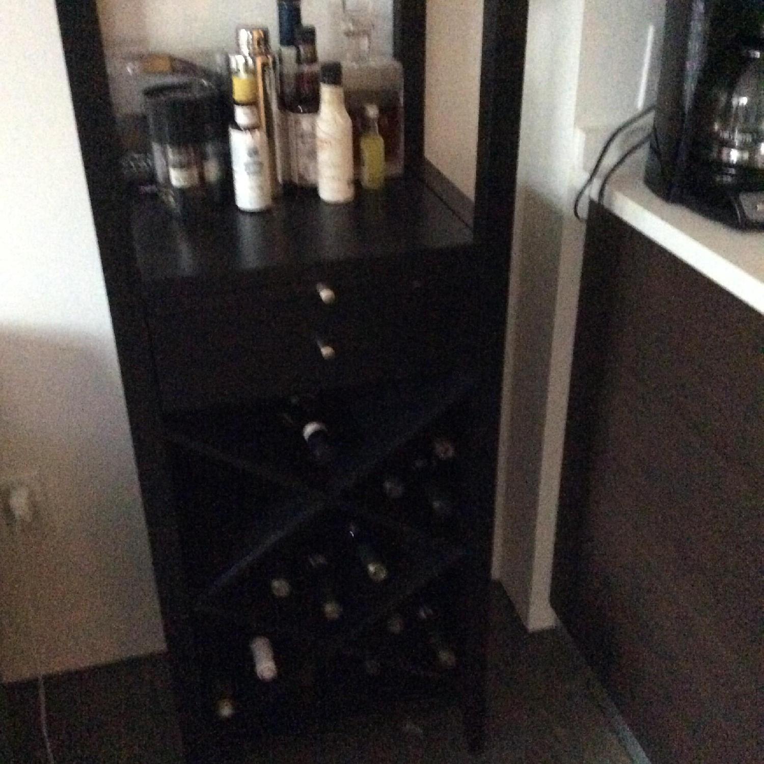 Crate & Barrel Triad Wine Tower - image-5