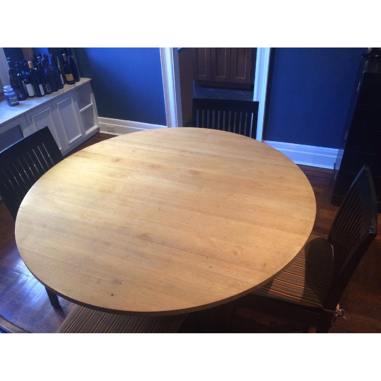Crate & Barrel High Dining Table w/ 4 Stools - image-10