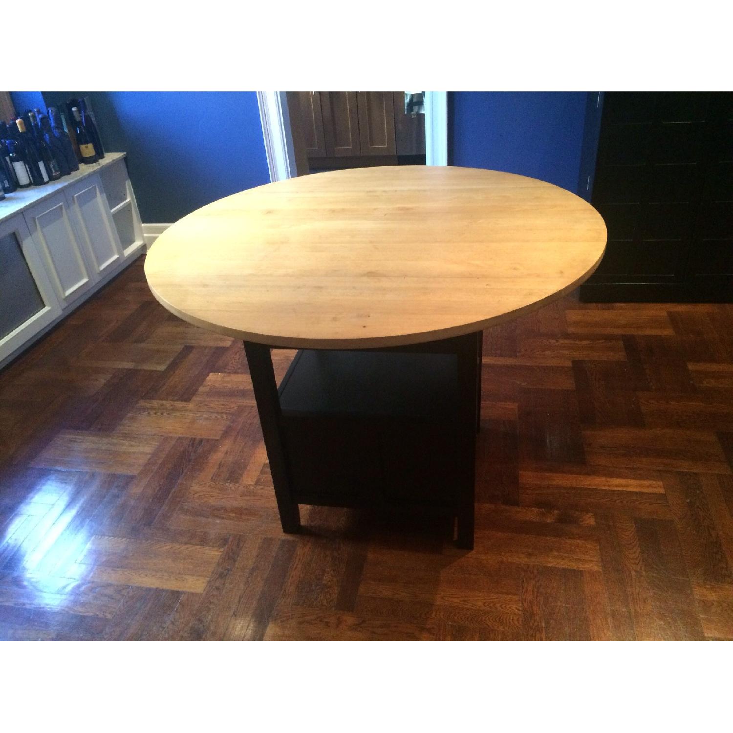 Crate & Barrel High Dining Table w/ 4 Stools - image-14