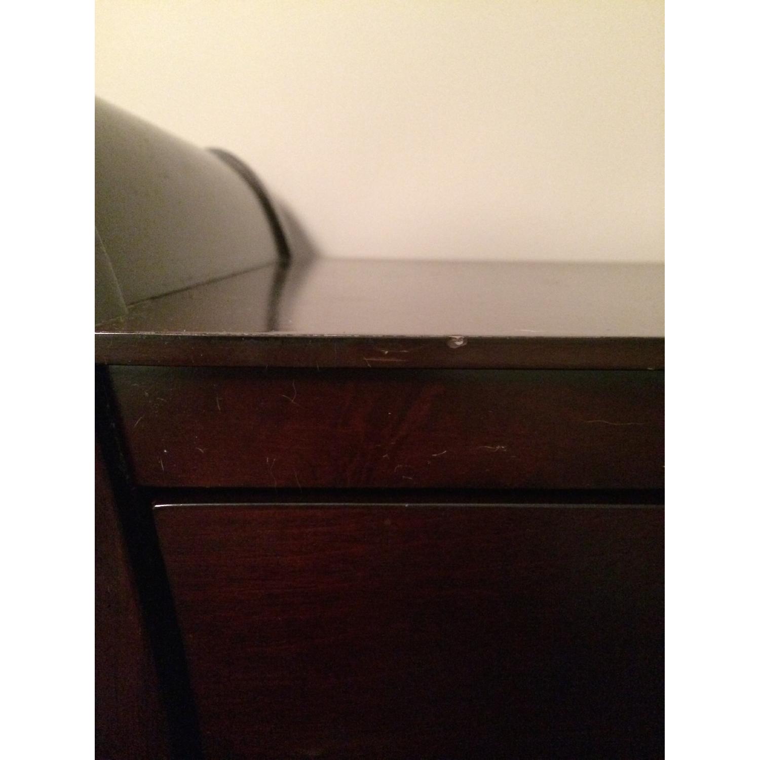 Bombay Company Dark Wood Nightstand - image-1