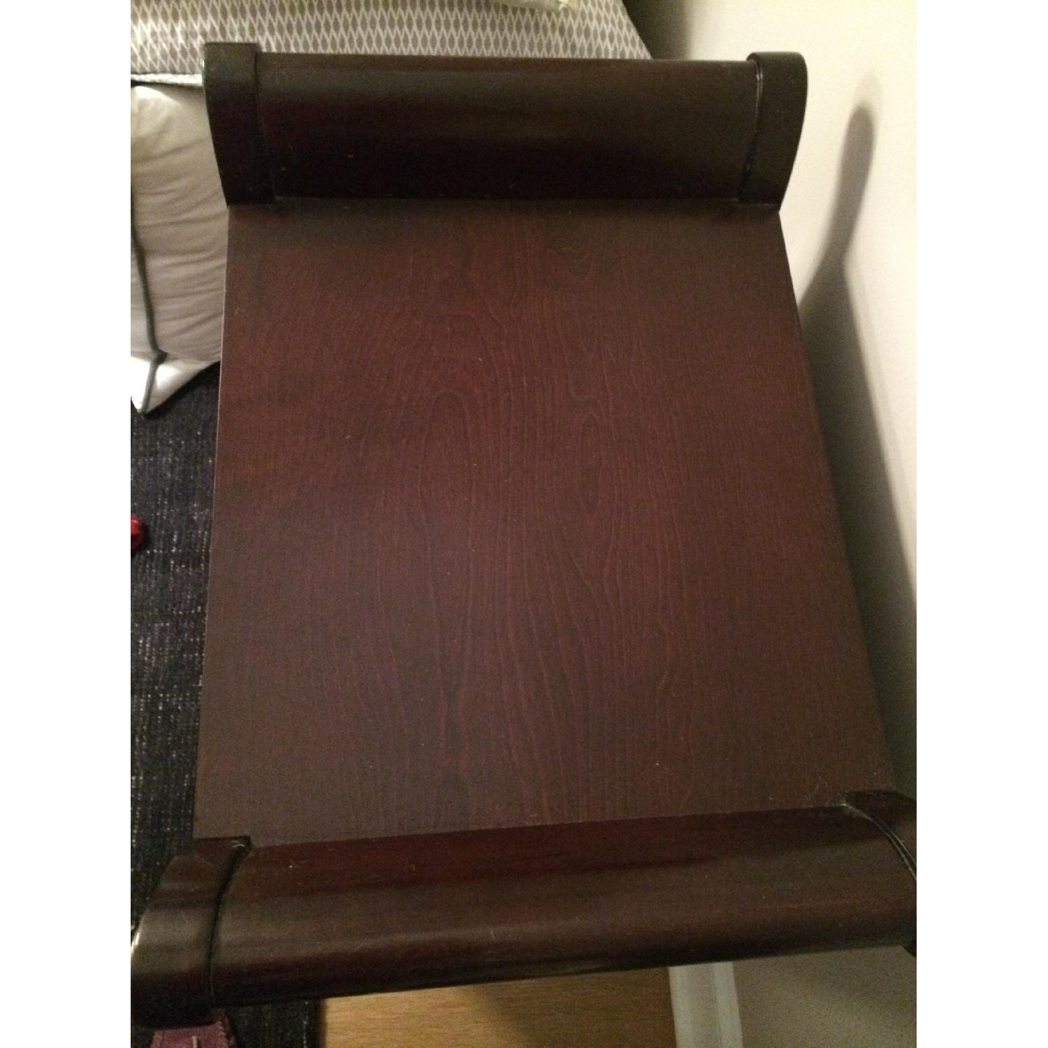 Bombay Company Dark Wood Nightstand - image-5