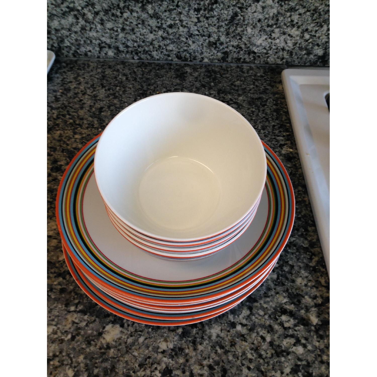 Iittala Origo Porcelain Dinnerware & Banana Republic Dinnerware - Set of 25 Pcs - image-2