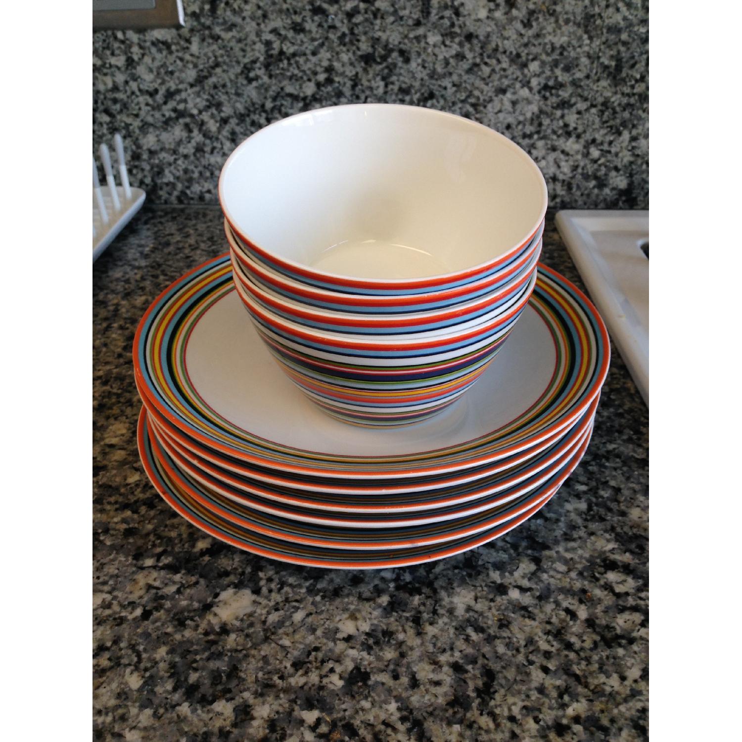 Iittala Origo Porcelain Dinnerware & Banana Republic Dinnerware - Set of 25 Pcs - image-3