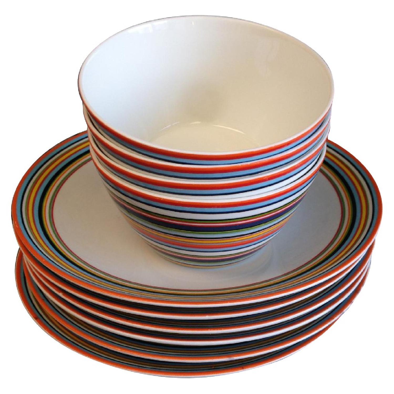 Iittala Origo Porcelain & Banana Republic Dinnerware Set