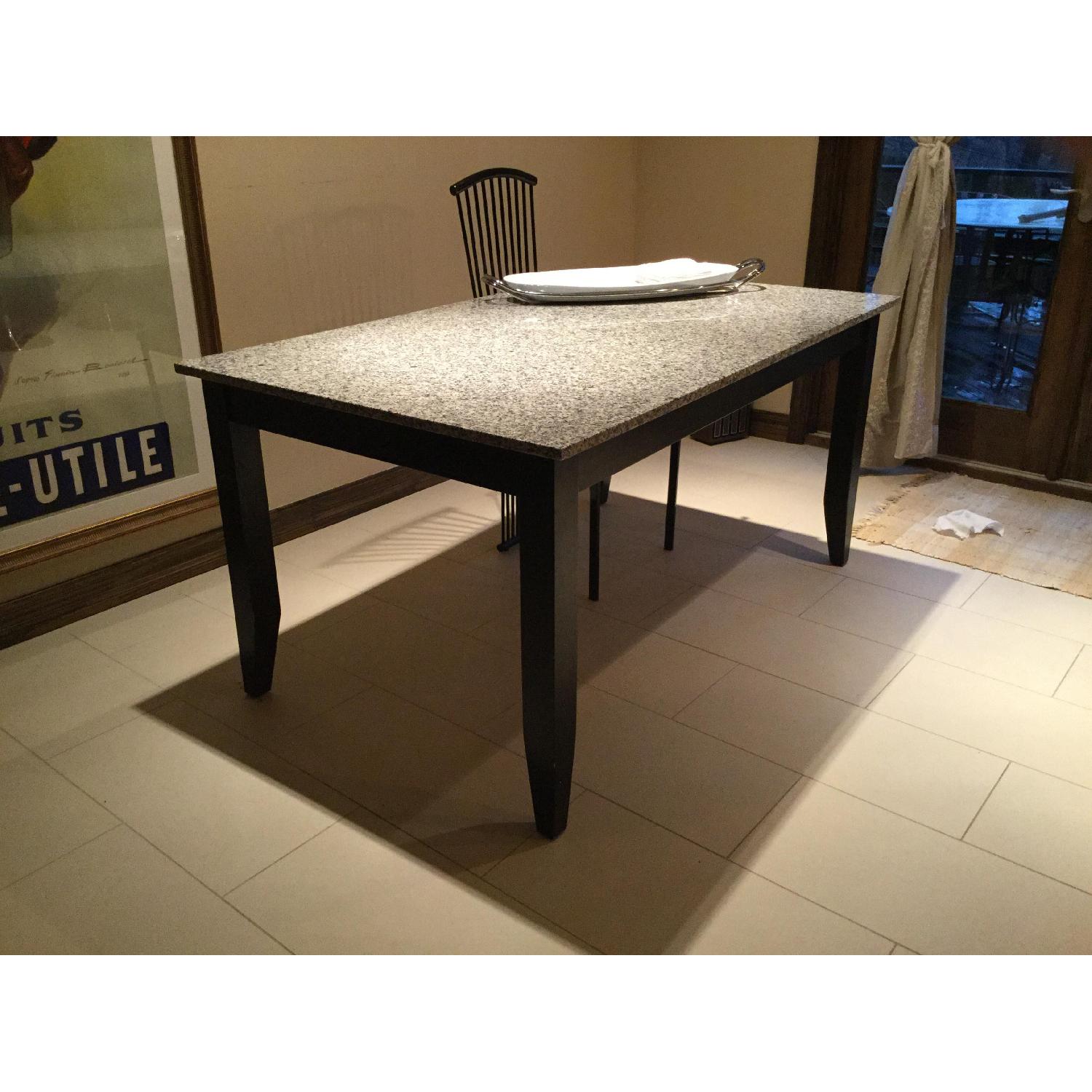 Marble Top Dining Table - image-1